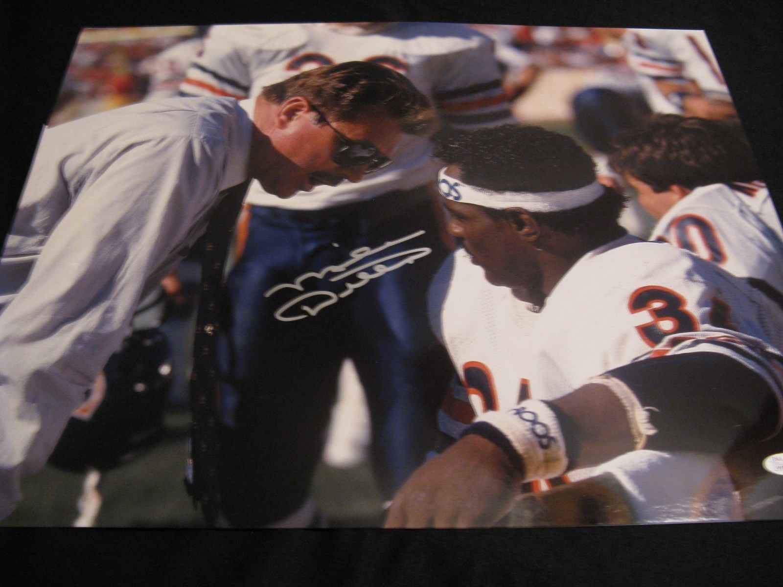 1600x1200 Mike Ditka Autographed Signed Chicago Bears 16x20 Photo With Walter Payton JSA