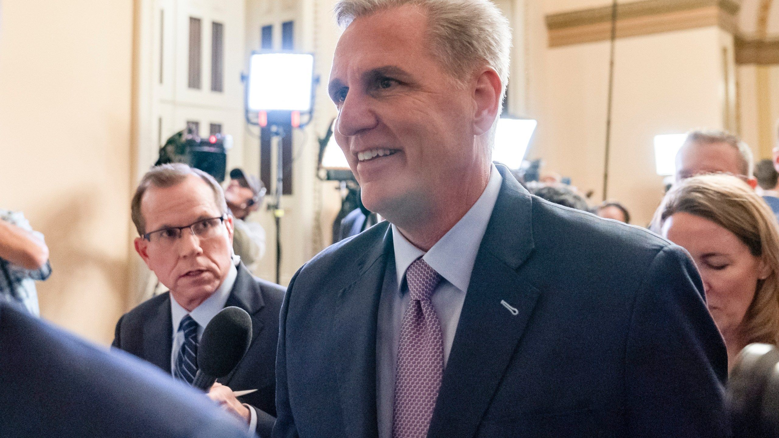 2560x1440 Speaker McCarthy ousted in historic House vote, as scramble begins for a Republican leader