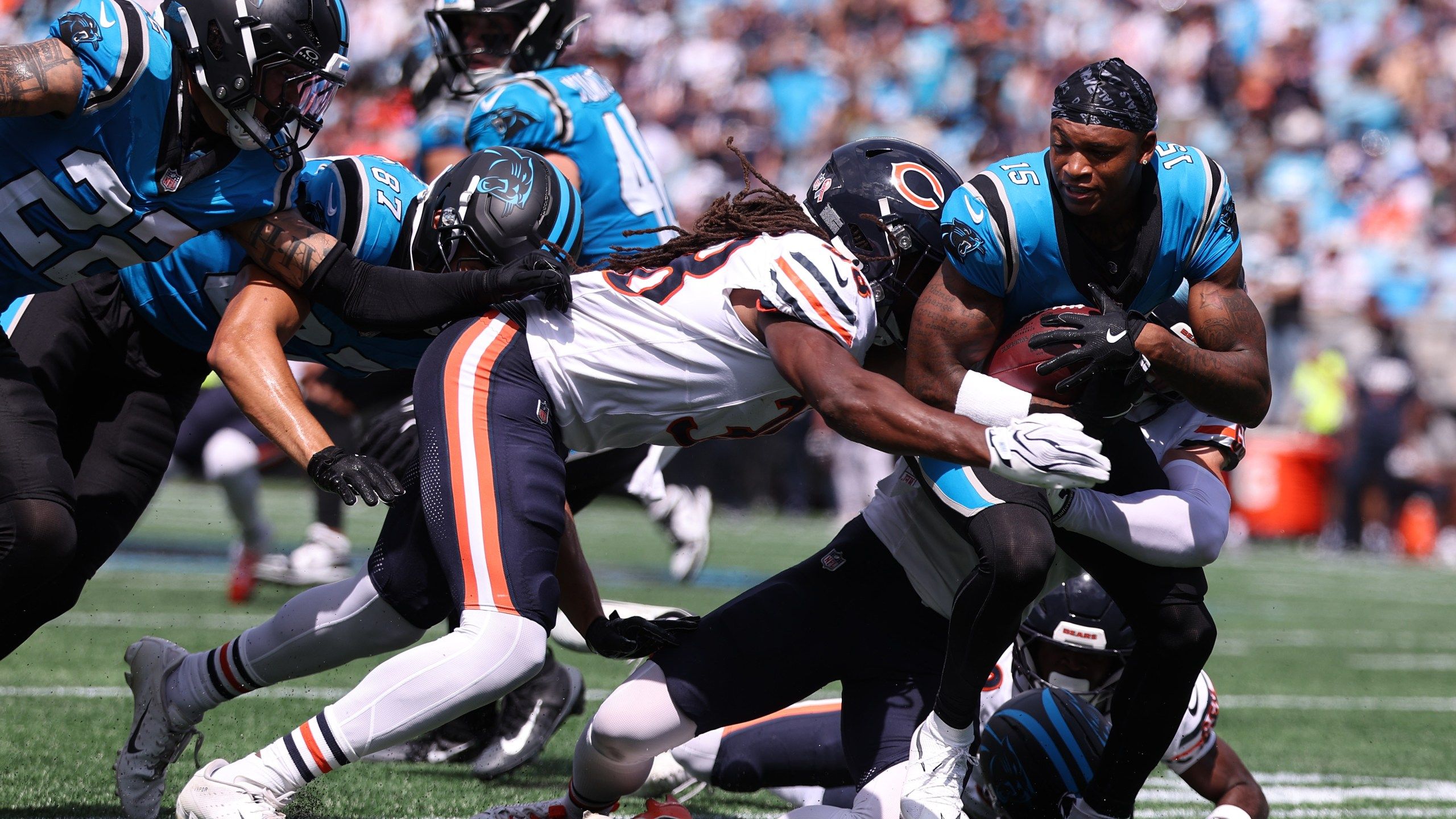 2560x1440 Panthers Waive WR Returner Jimmy Horn Jr. After First Game Of The Season