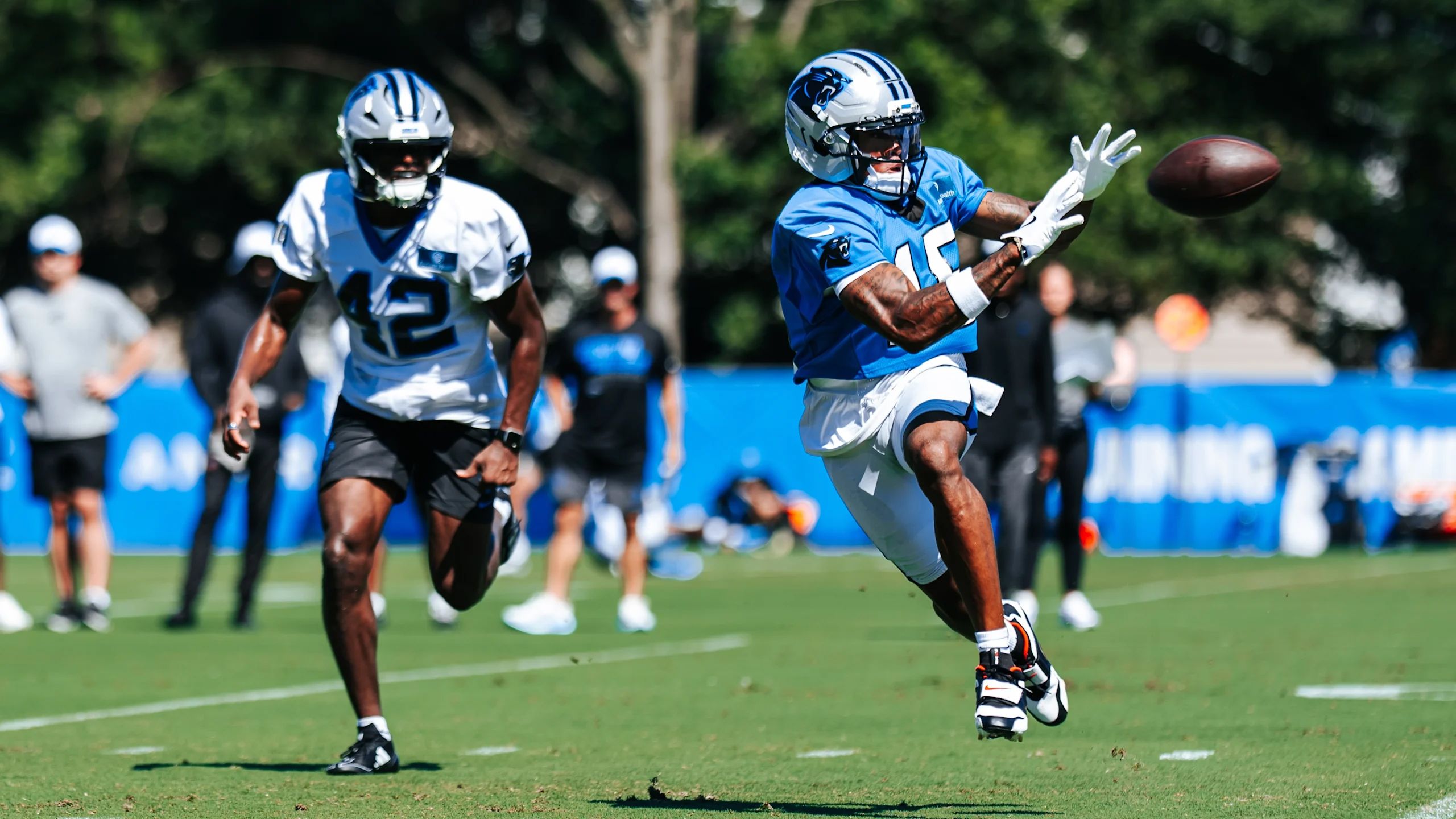 2560x1440 Young Carolina Panthers receivers push veteran elders Charlotte Post