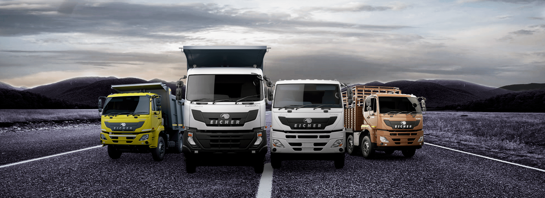 1900x690 Eicher Heavy Duty Trucks Price, Specifications & Features. Eicher Trucks and Buses