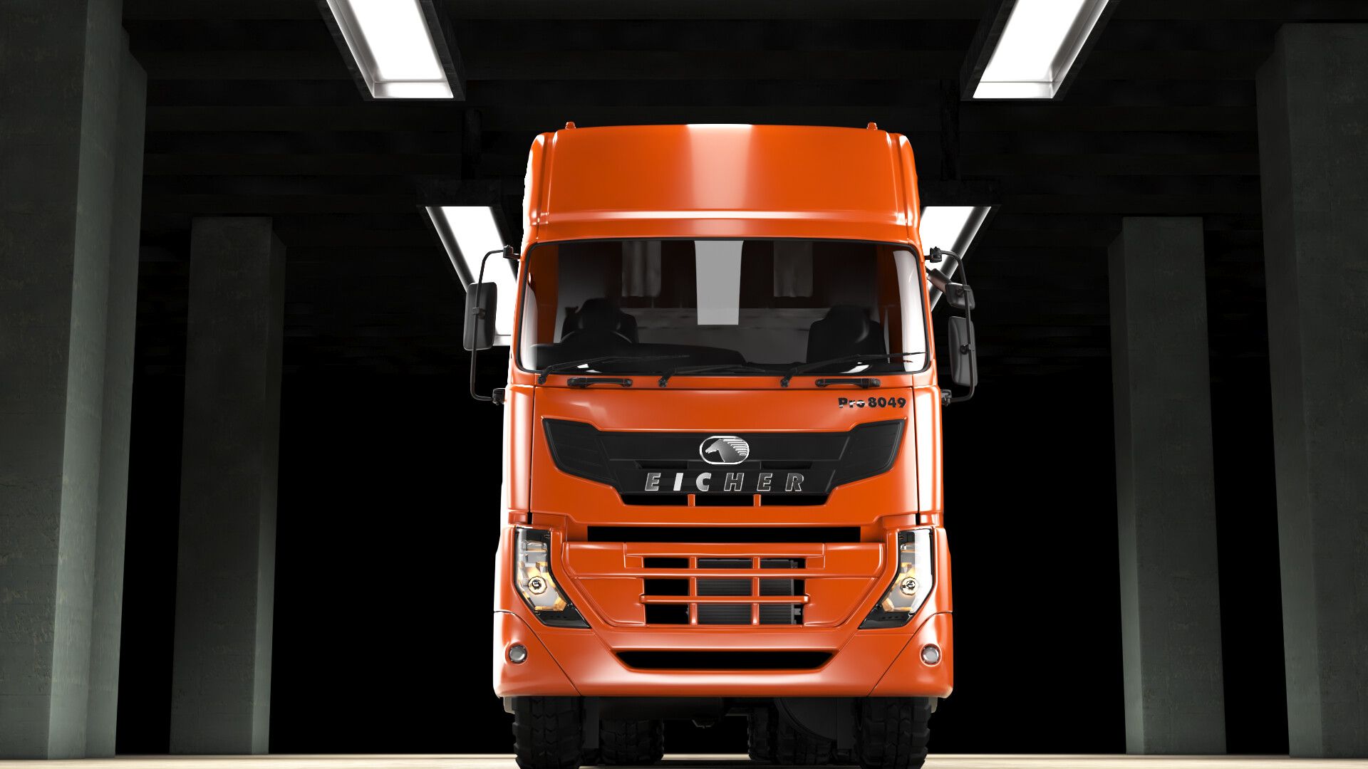 1920x1080 Eicher truck