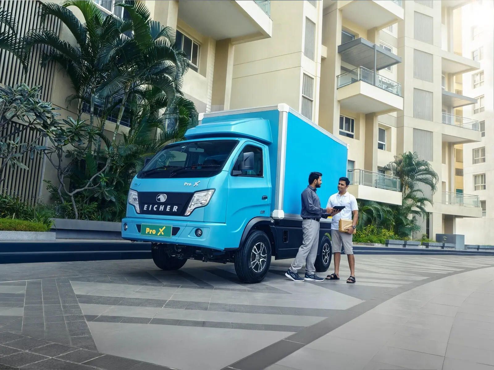 1600x1200 Amazon India to deploy 000 electric Eicher trucks for quick commerce operations