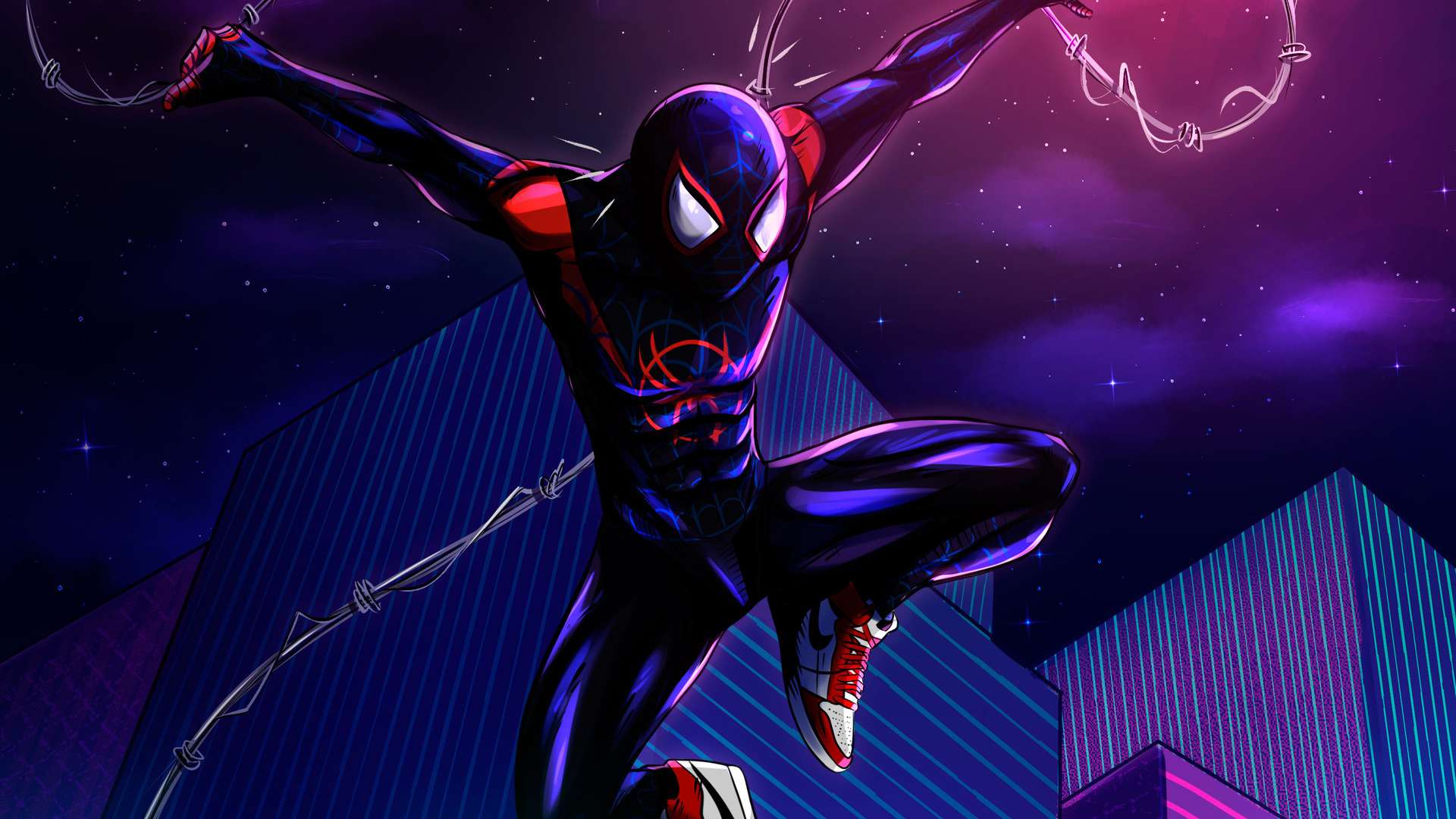 1920x1080 Spider Man Miles Morales Ultra HD Wallpaper