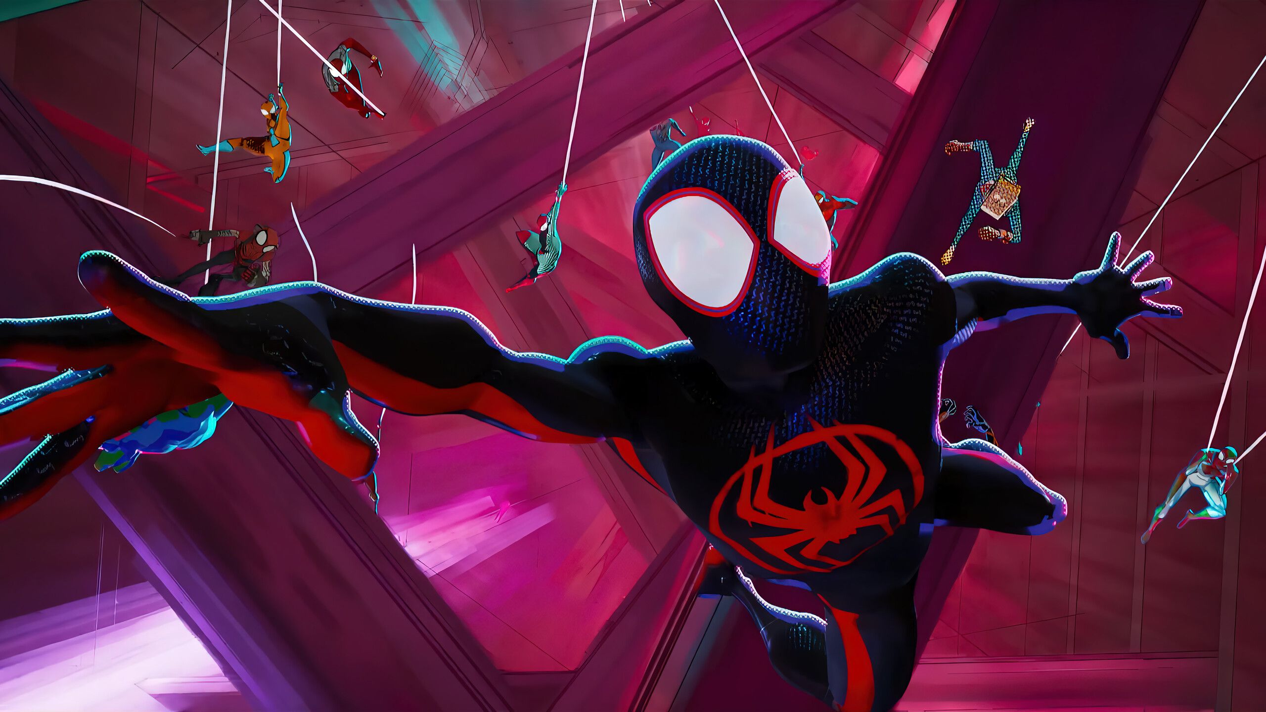 2560x1440 Miles Morales Spider Man: Across The Spider Verse 4K Wallpaper HD PC H
