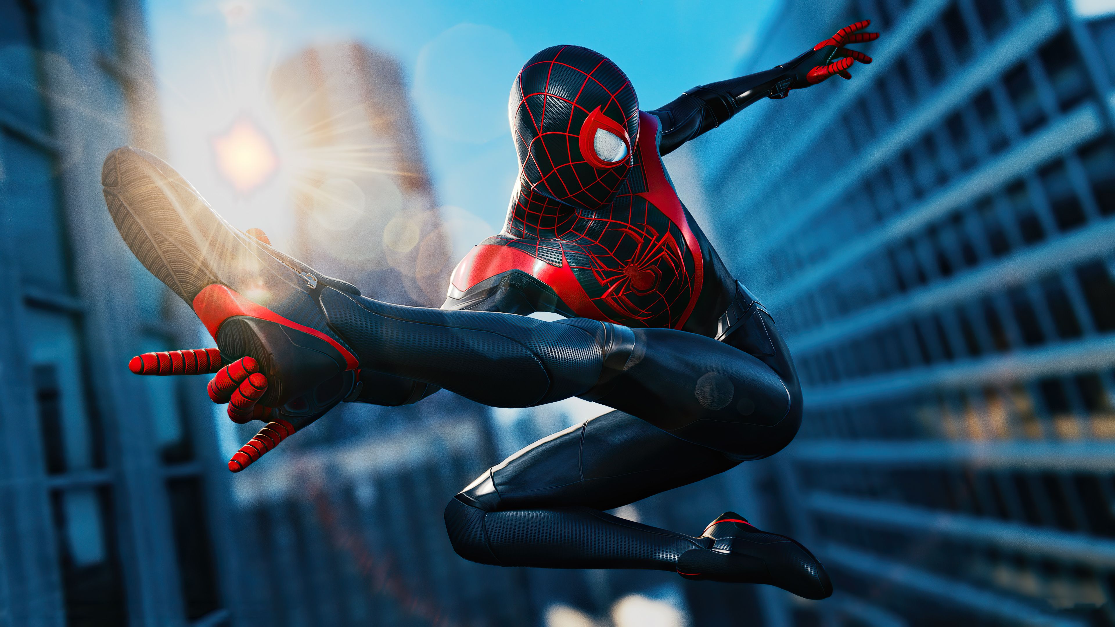 3840x2160 Phone wallpaper: Miles Morales, Marvel's Spider Man: Miles Morales, Video Game, Spider Man 1004426