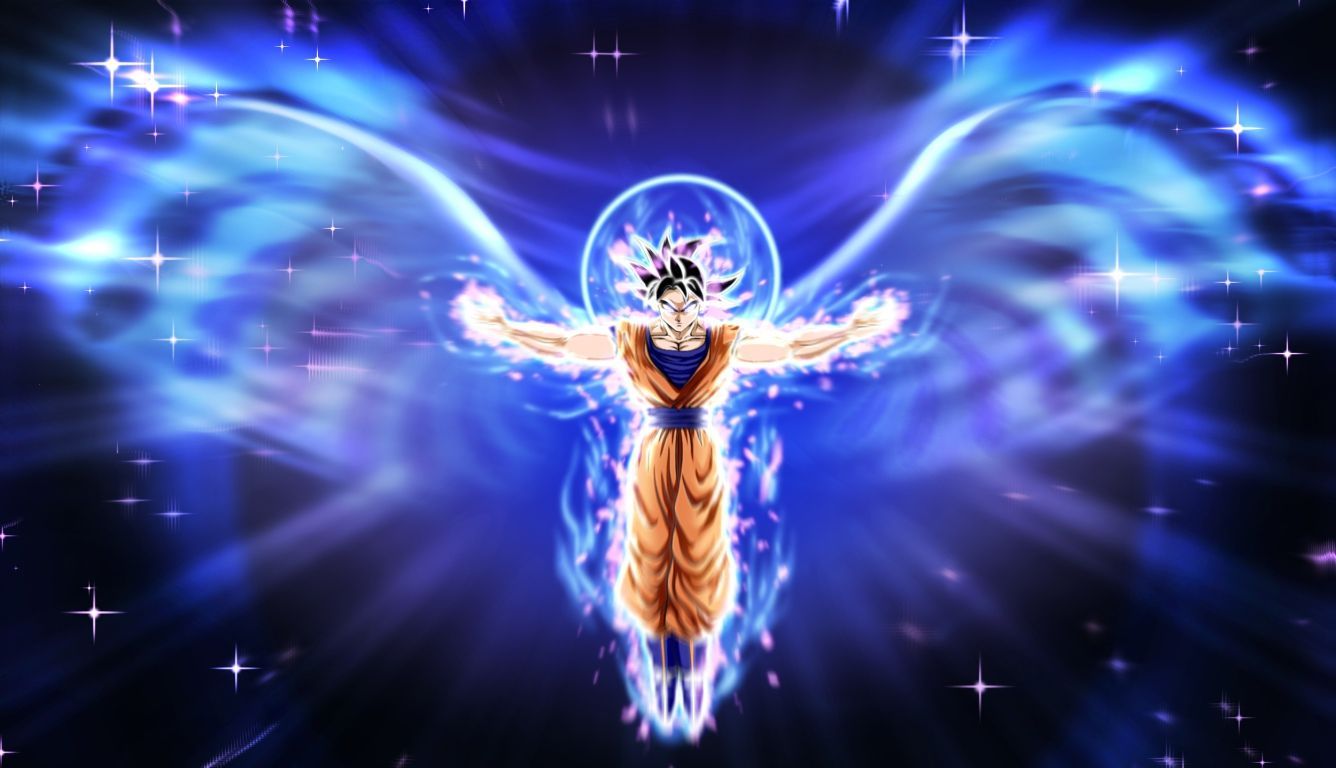 1336x768 Goku Laptop Wallpaper