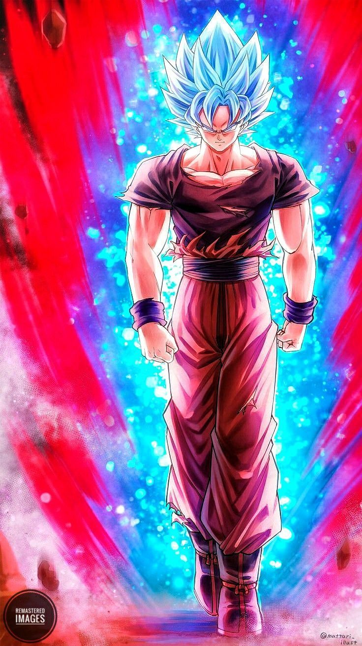 736x1314 Goku ssj Blue Kaioken
