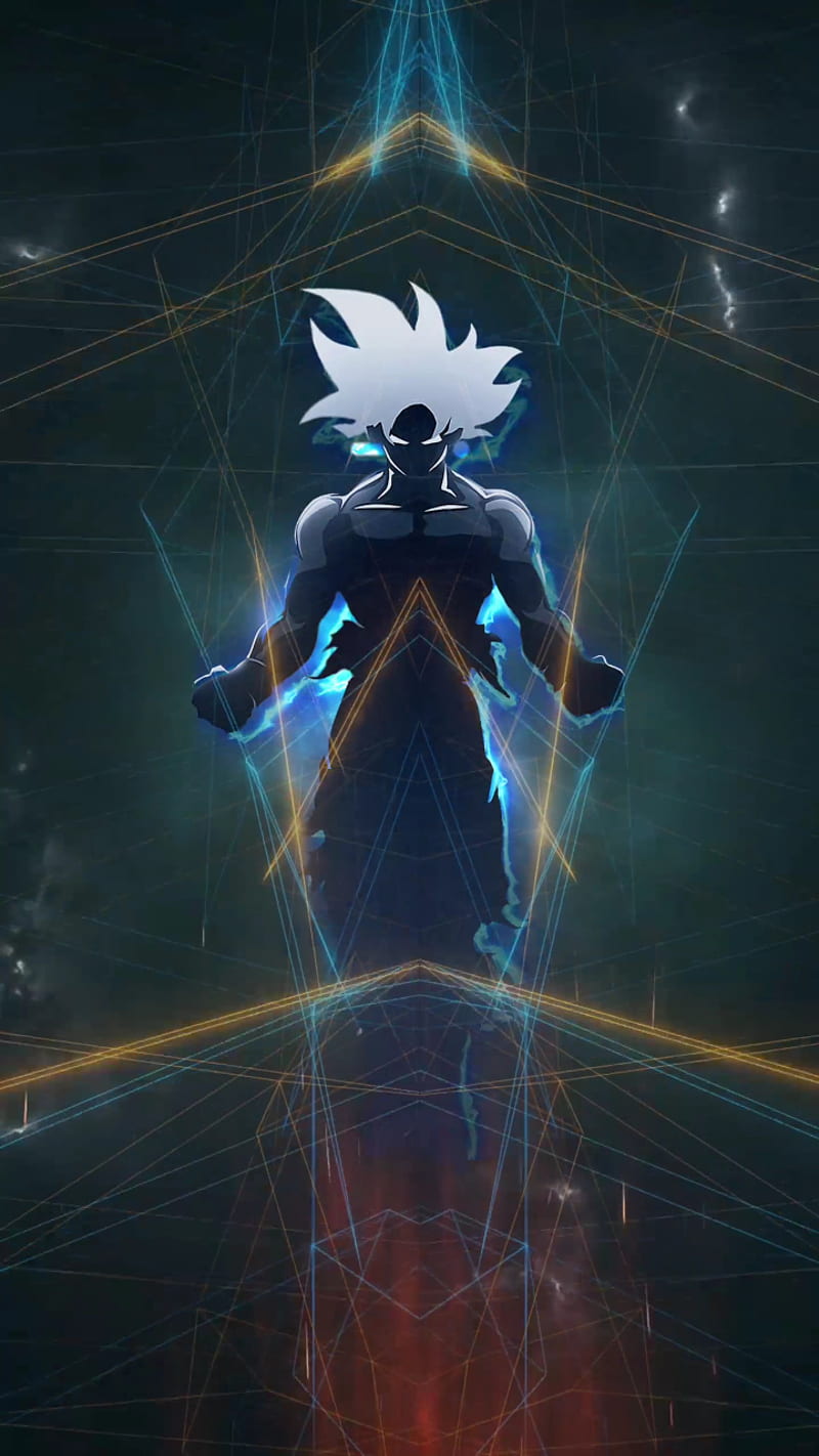 800x1422 Goku, matrix, purple, HD phone wallpaper