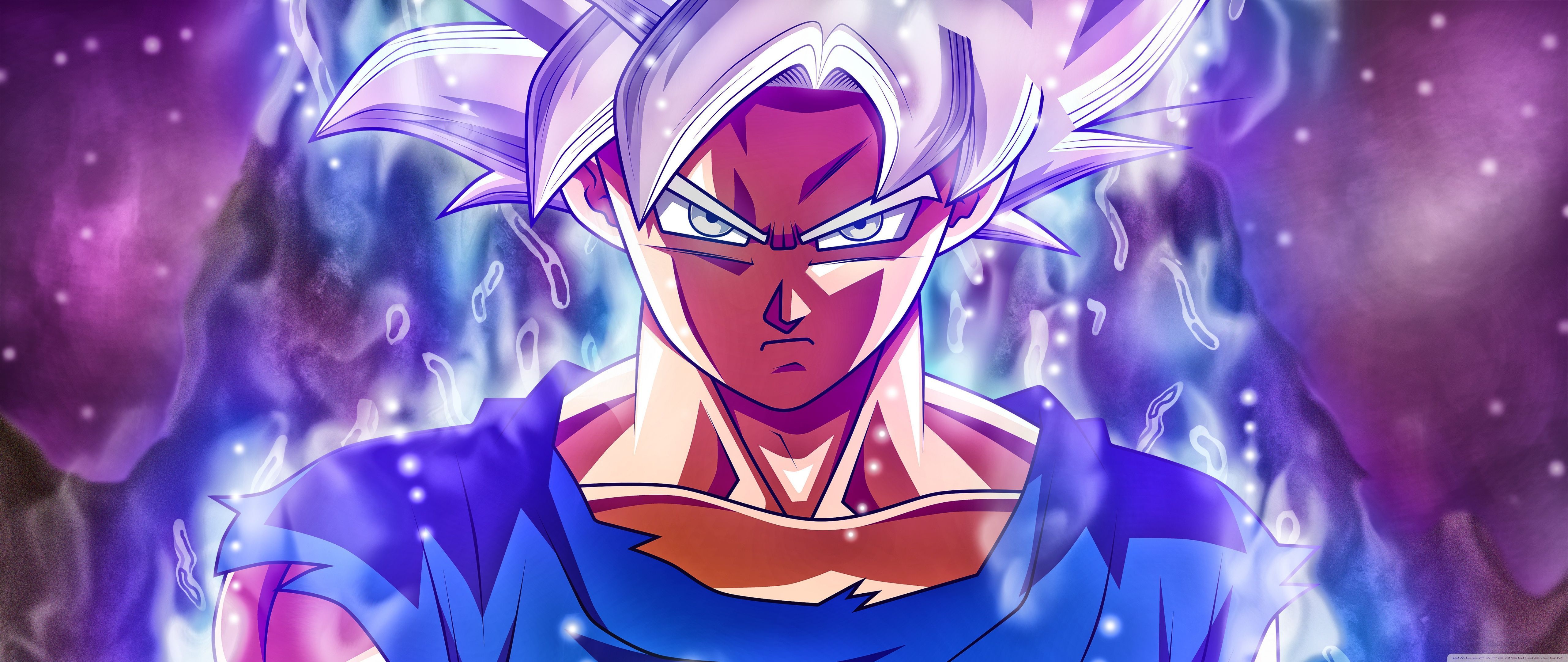 5120x2160 Goku Laptop Wallpaper