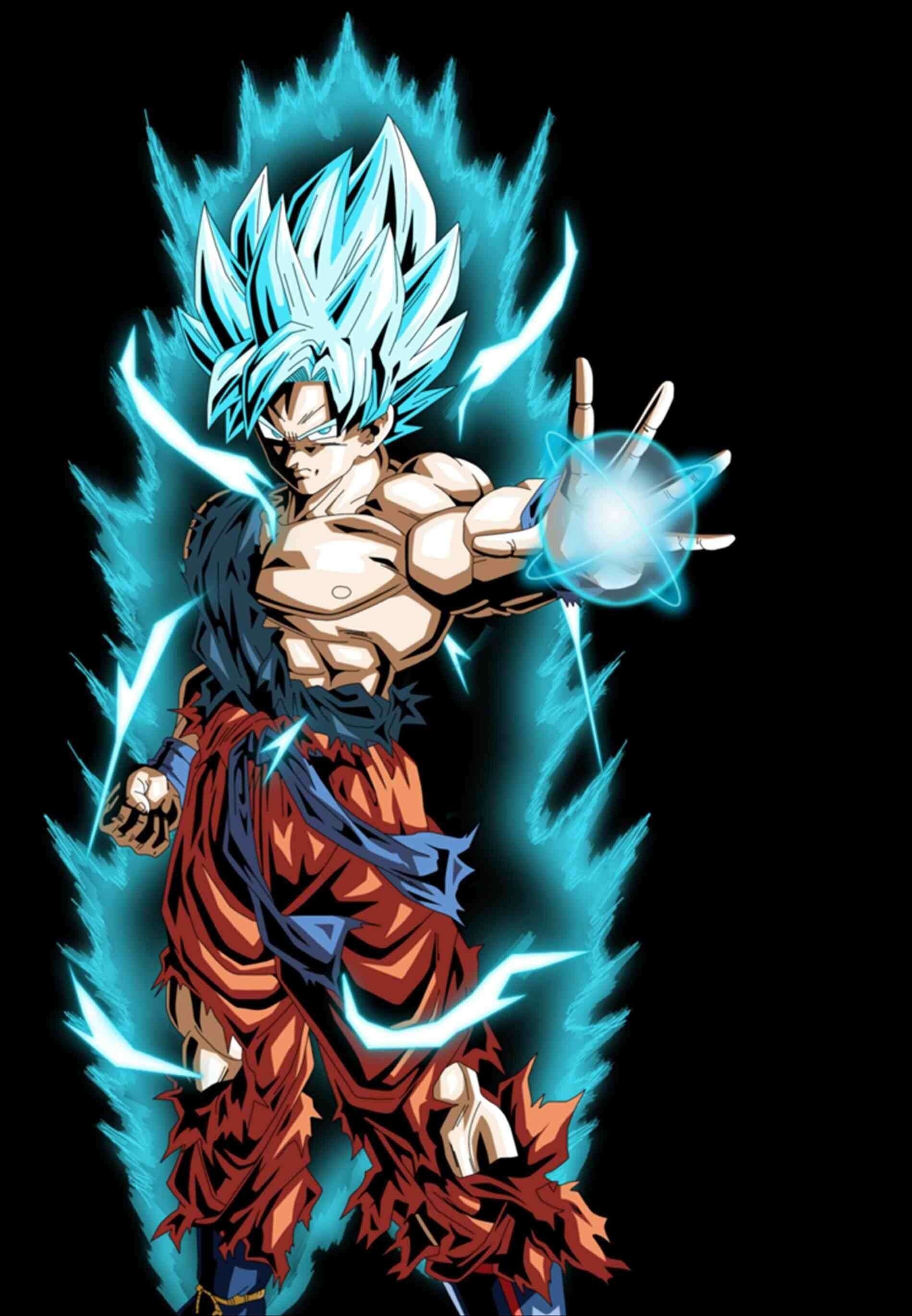 1899x2740 Goku Kamehameha Wallpaper
