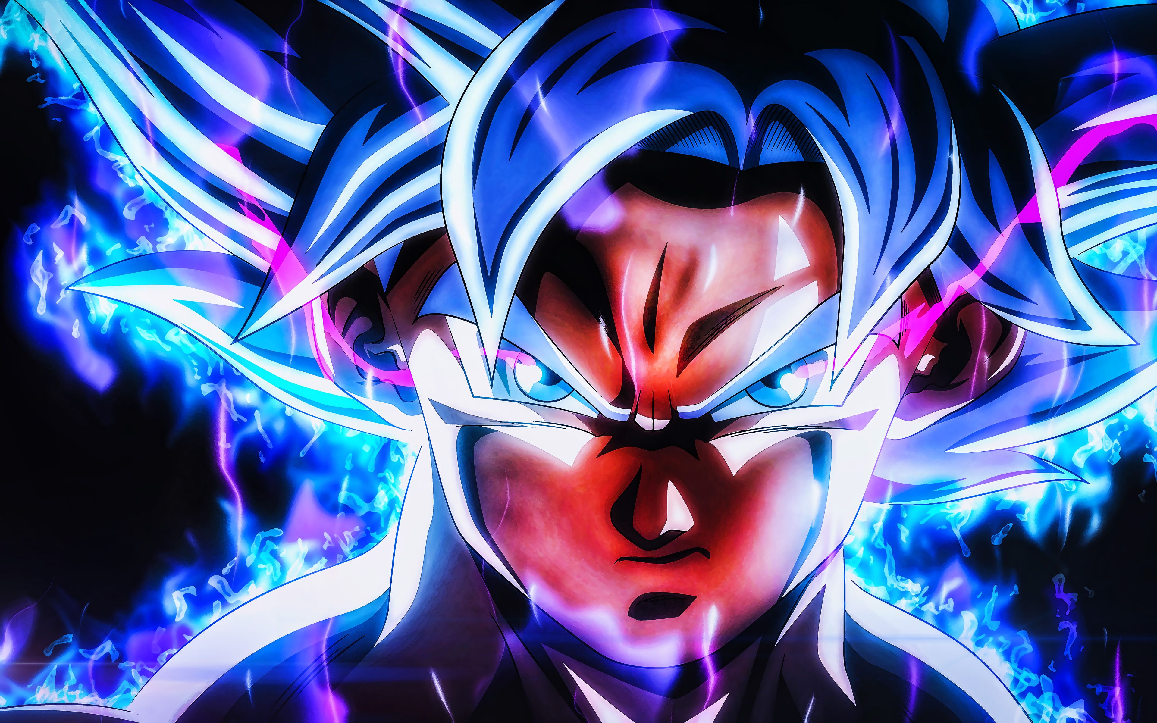 3840x2400 Goku Portrait Wallpaper