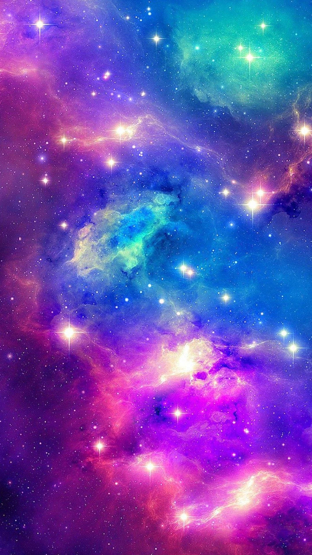 1080x1920 Pastel Neon Wallpaper