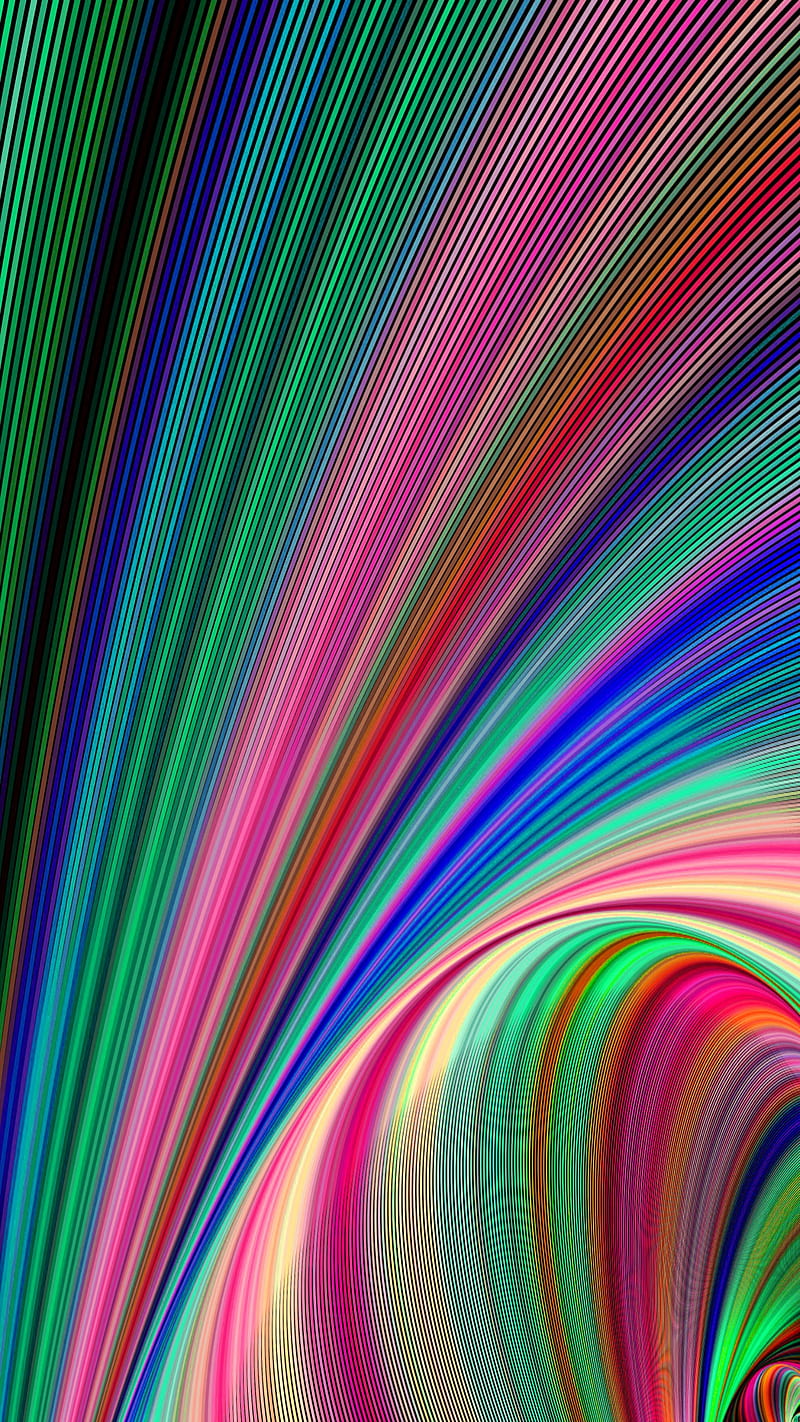 800x1422 Pastel Neon Rainbow, 3D, Abstract, Barry, Color, Nature, Pattern, HD phone wallpaper