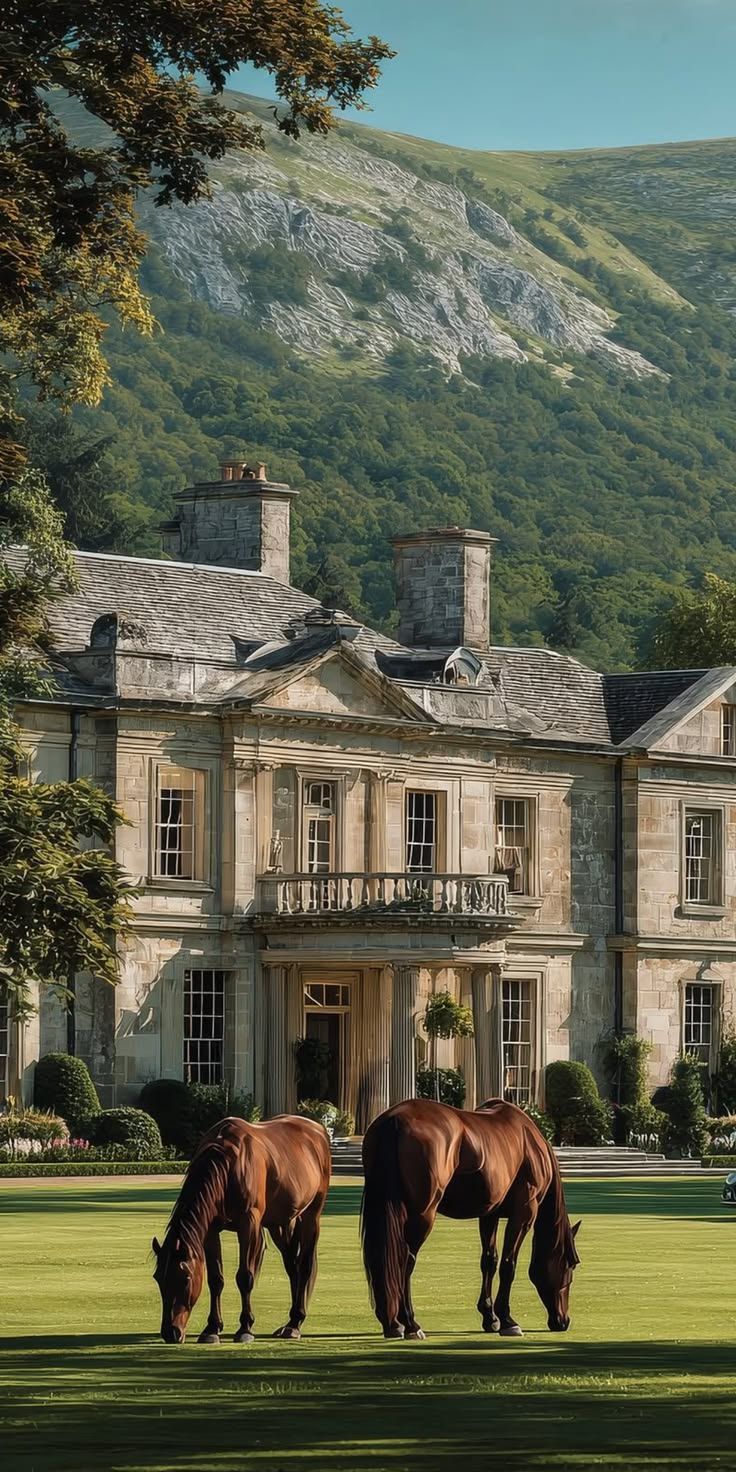 736x1472 Mansion aesthetic horse. Old money horse aesthetic wallpaper, Old money horse ranch, Estate house aesthetic
