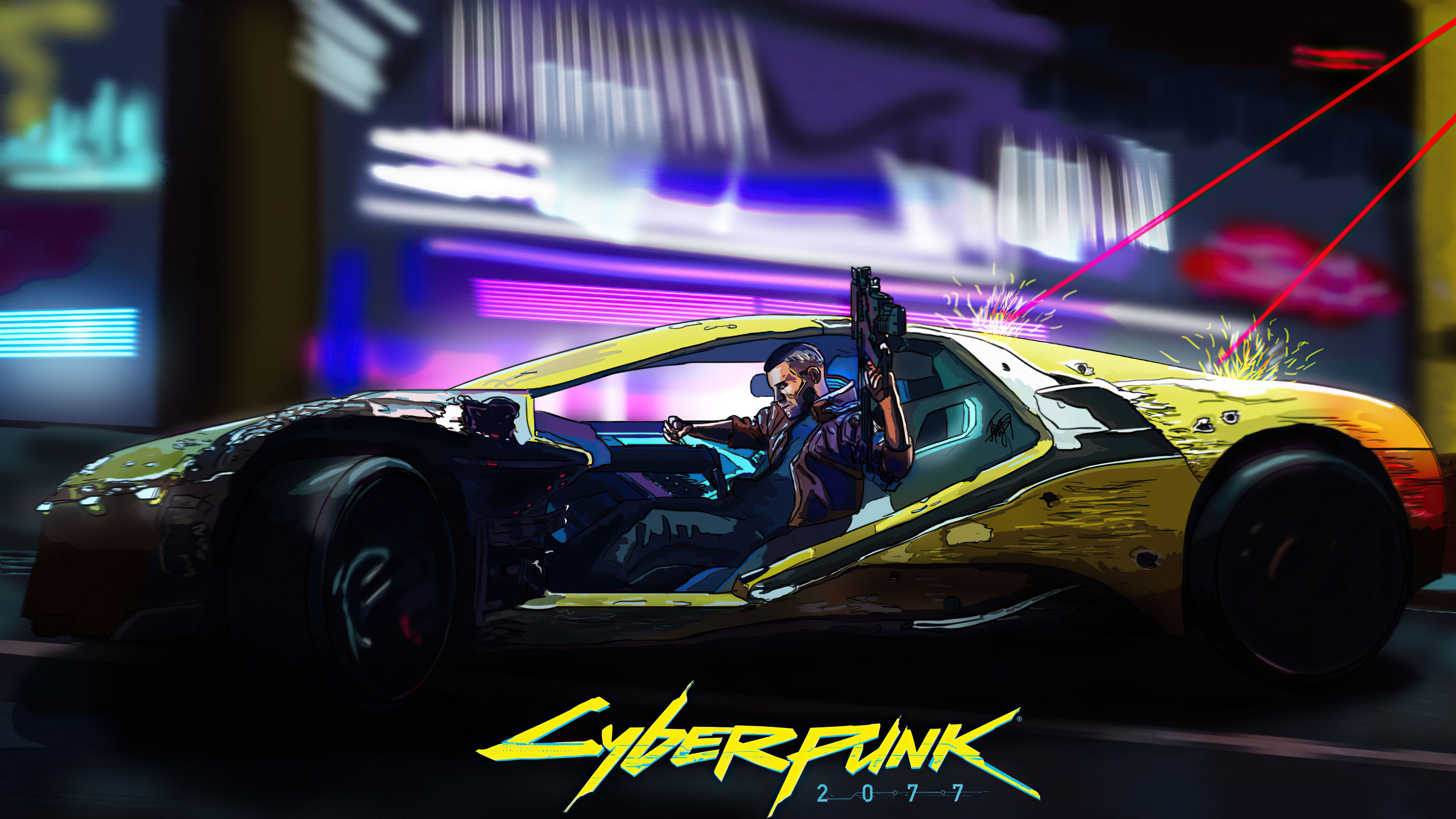 3840x2160 V Cyberpunk 2077 4k Game Wallpaper, HD Games Wallpaper, 4k Wallpaper, Image, Background, Photos and Picture