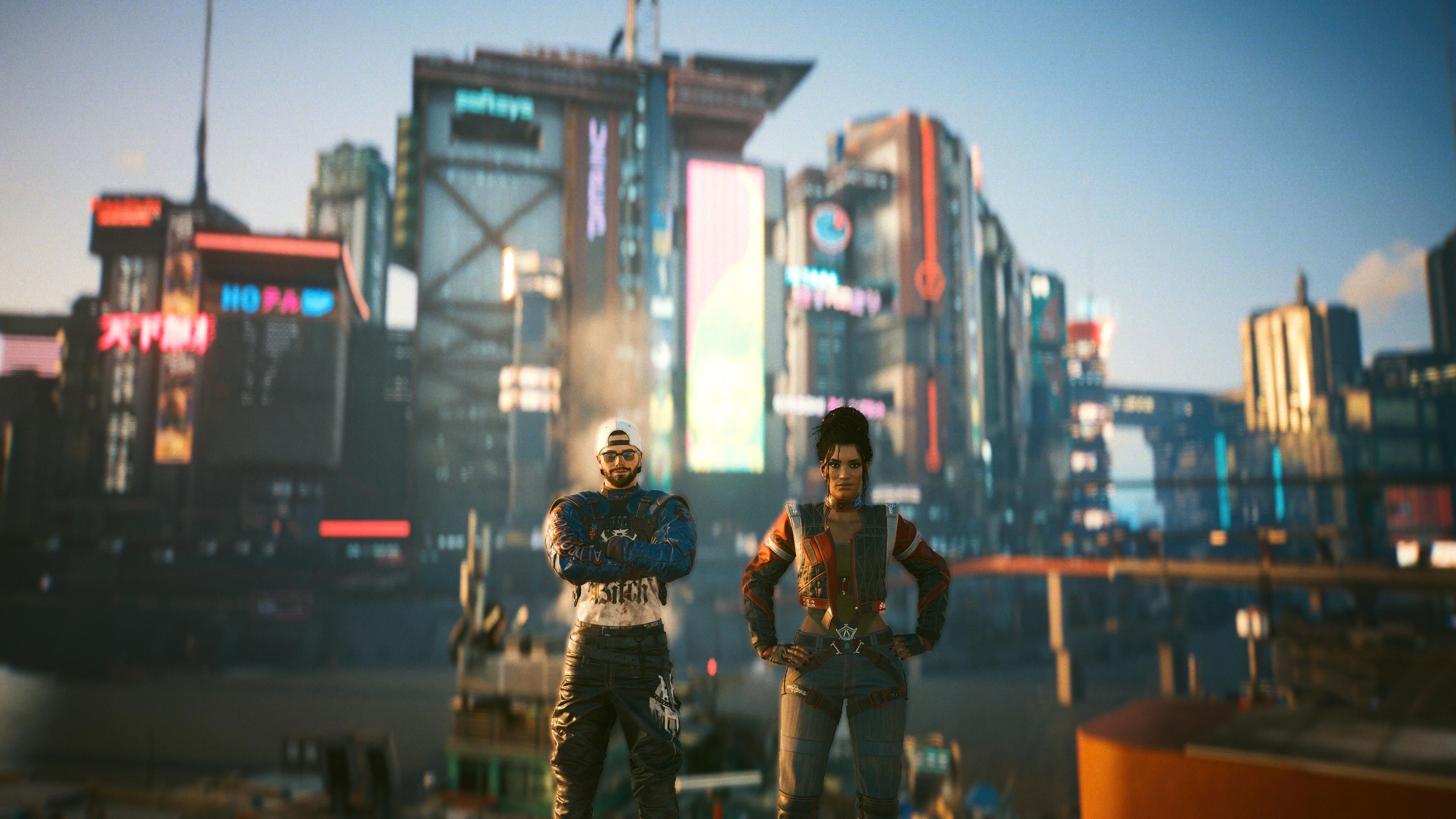 3840x2160 Cyberpunk 2077 and Panam