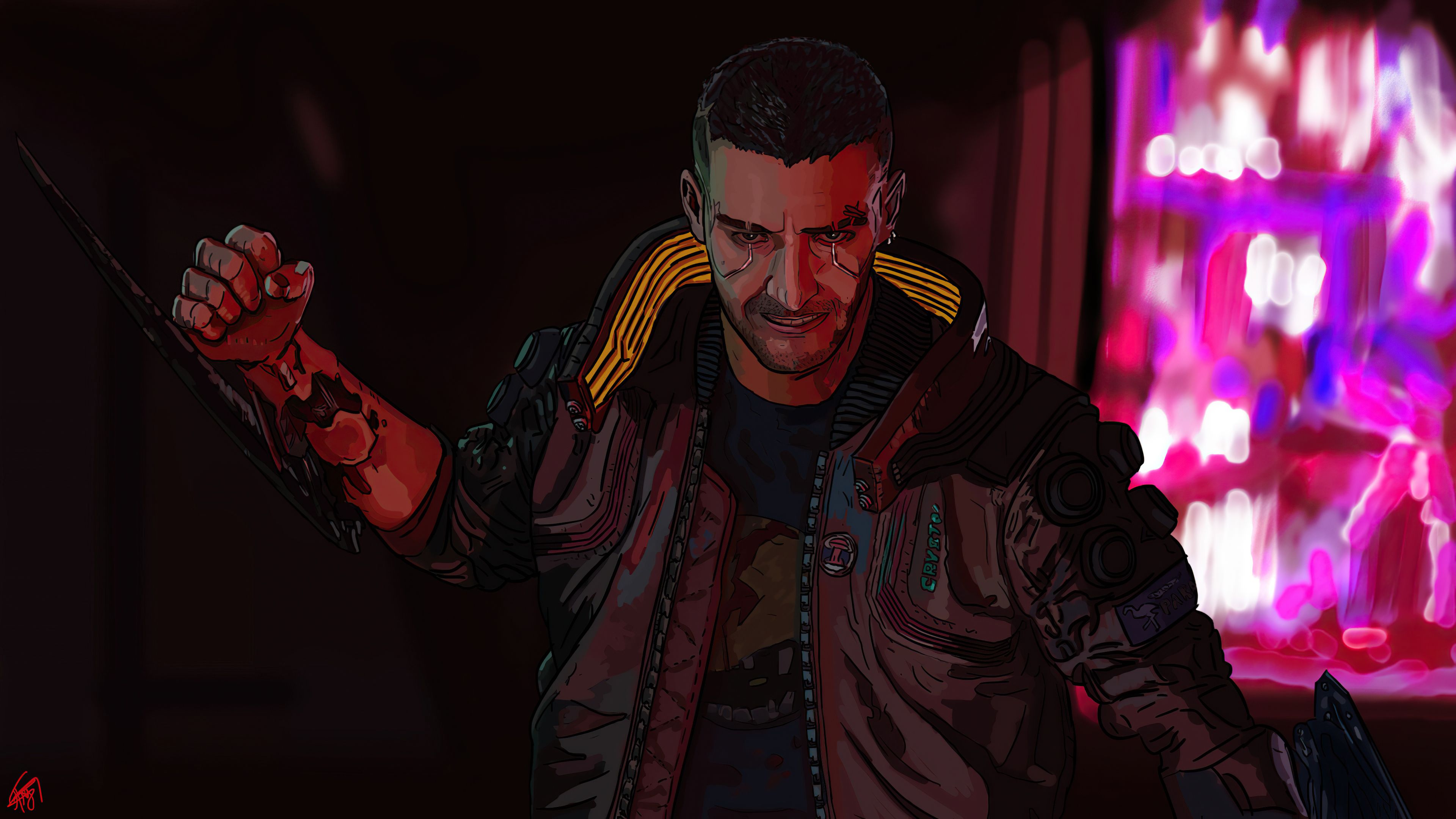 3840x2160 V Cyberpunk 2077 4k Wallpaper, HD Games Wallpaper, 4k Wallpaper, Image, Background, Photos and Picture