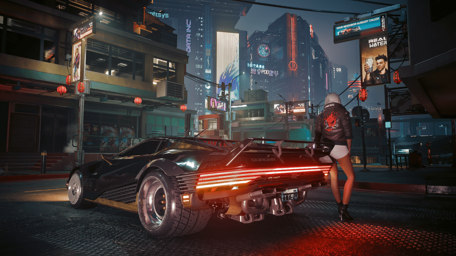 1920x1080 Cyberpunk 2077 Opera GX Female V Wallpaper