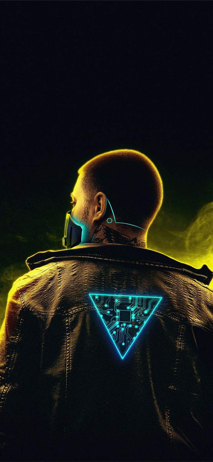 736x1593 v the hero of cyberpunk 2077 iPhone X Wallpaper