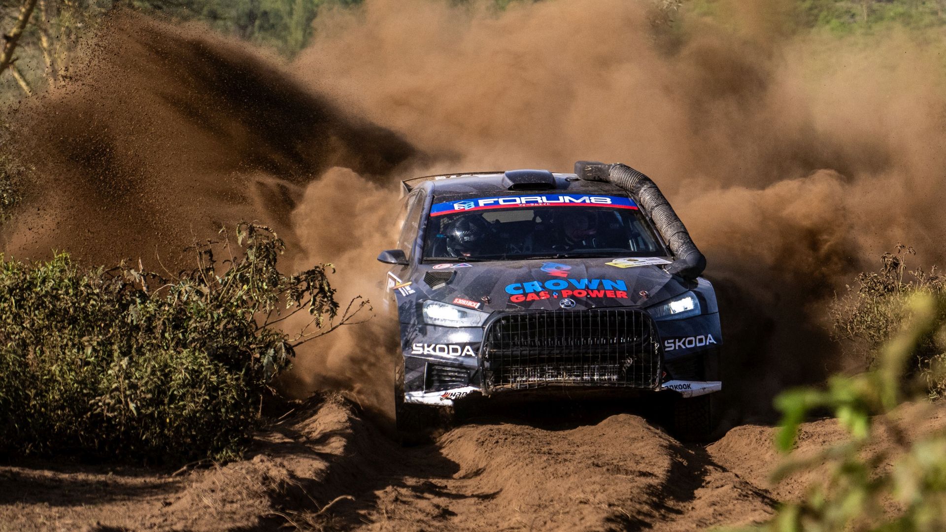 1920x1080 Safari Rally Kenya: Škoda crews take WRC2 victory and third place at the season's toughest event - Škoda Motorsport