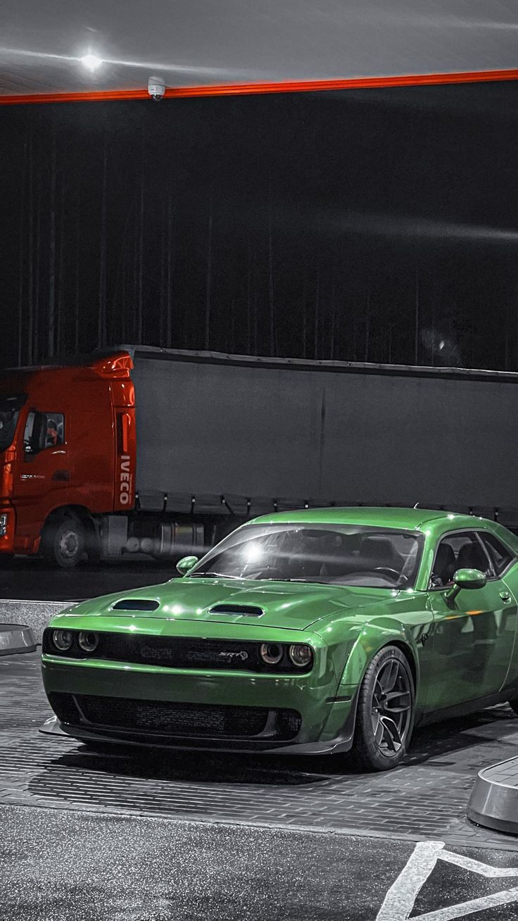 736x1308 Wallpaper dodge, hellcat, car, auto, green, Animals 4K by MarsSEMI. Download wallpaper dodge, hellcat, car, auto, green for free