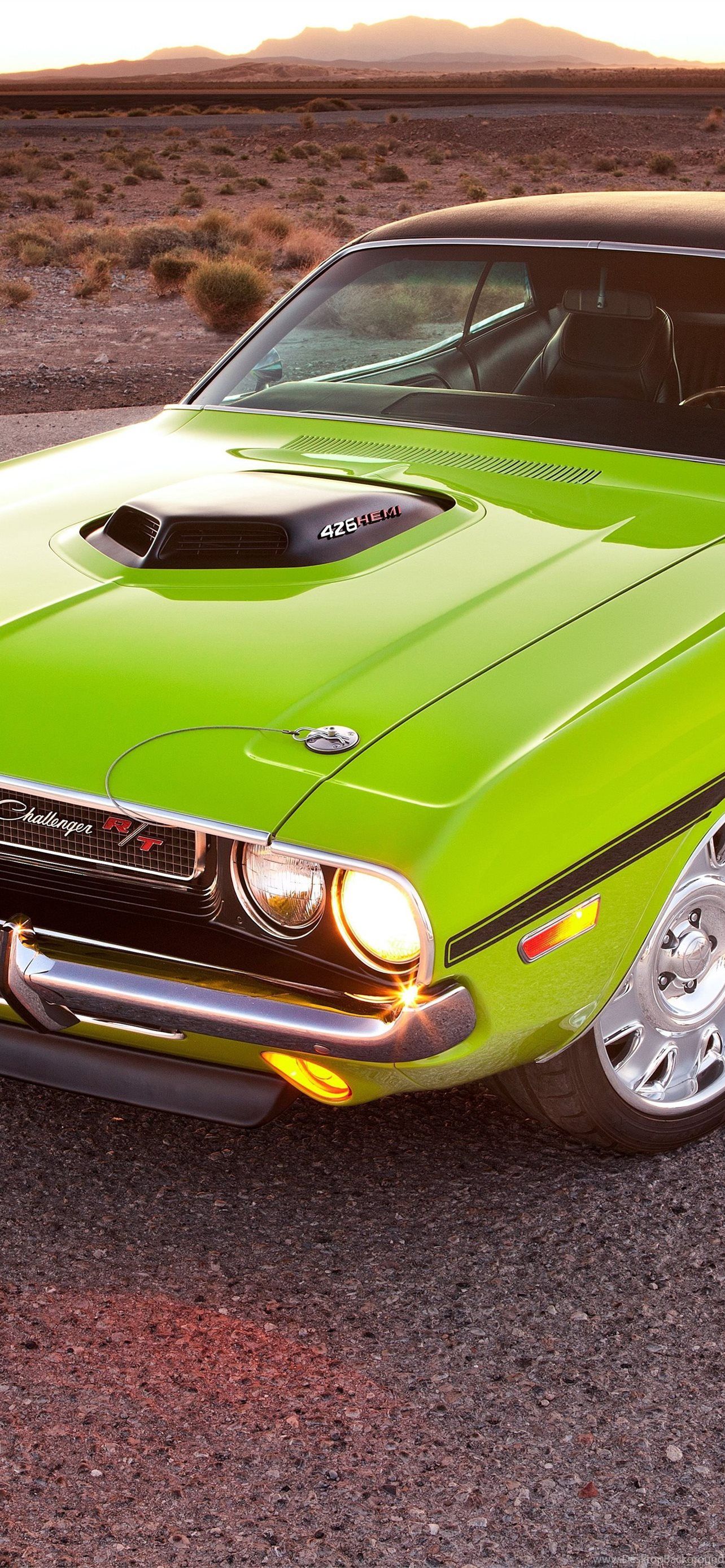 1284x2778 dodge challenger HD iPhone Wallpaper Free Download