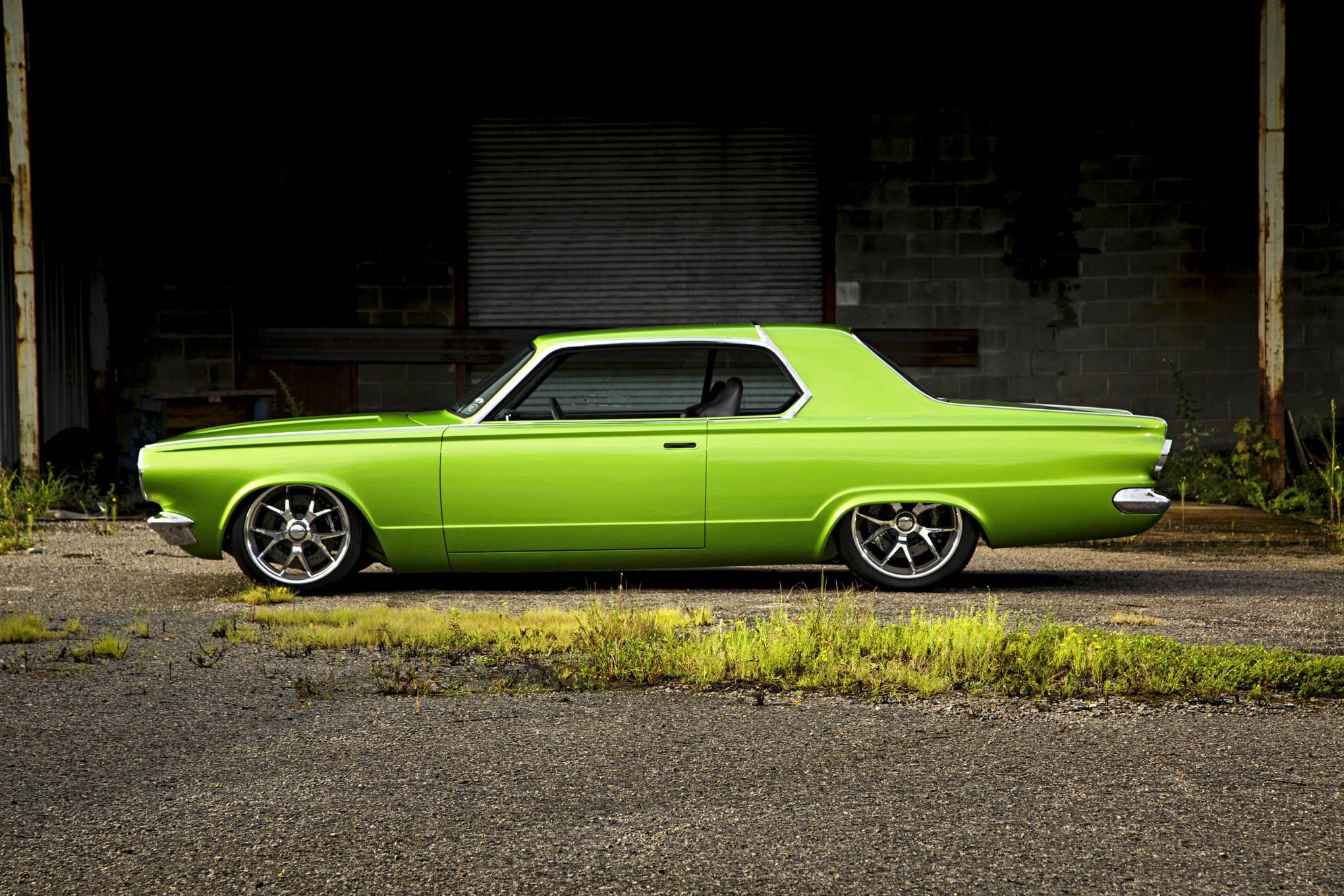 2040x1360 Dodge, Dart, Cars, Coupe, Green, Classic, Modified Wallpaper HD / Desktop and Mobile Background
