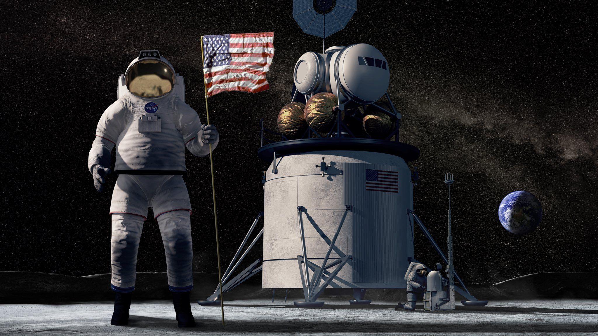 2048x1152 The Next Two Astronauts on the Moon Could Both Be Women, NASA Administrator Says