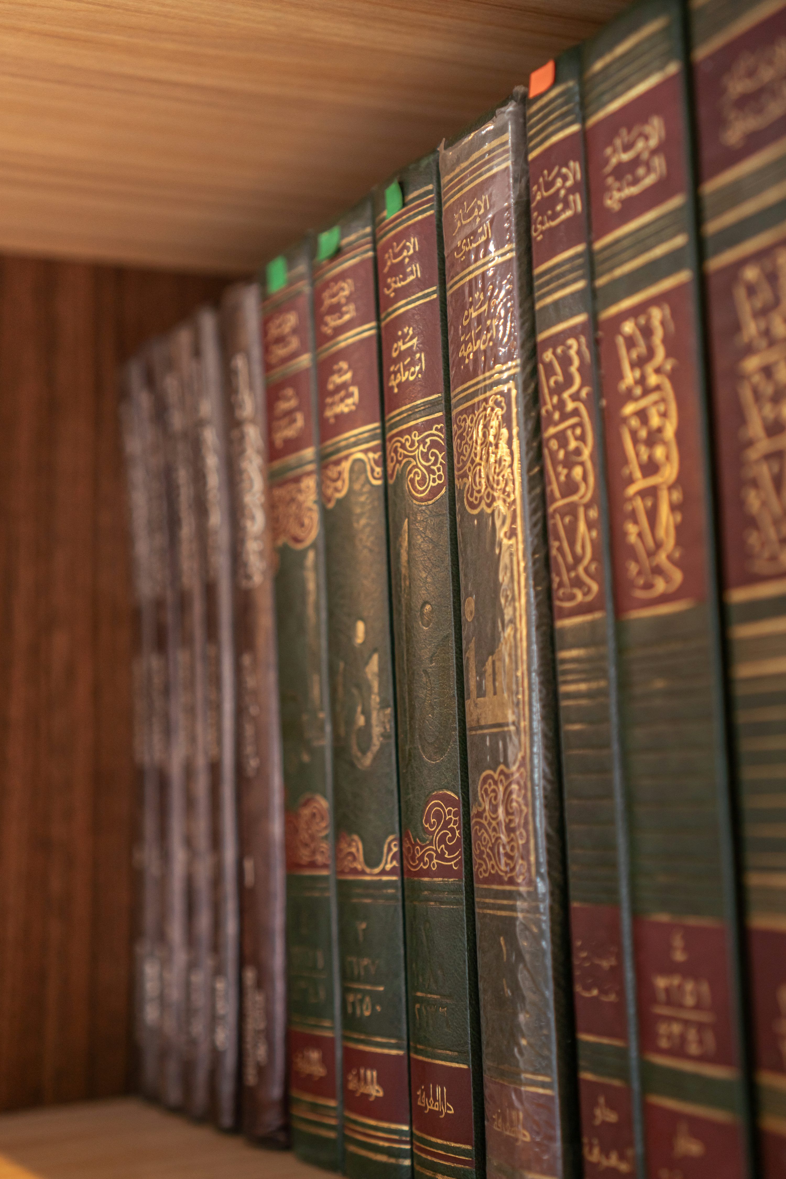 3000x4500 Books with ornate covers are lined up