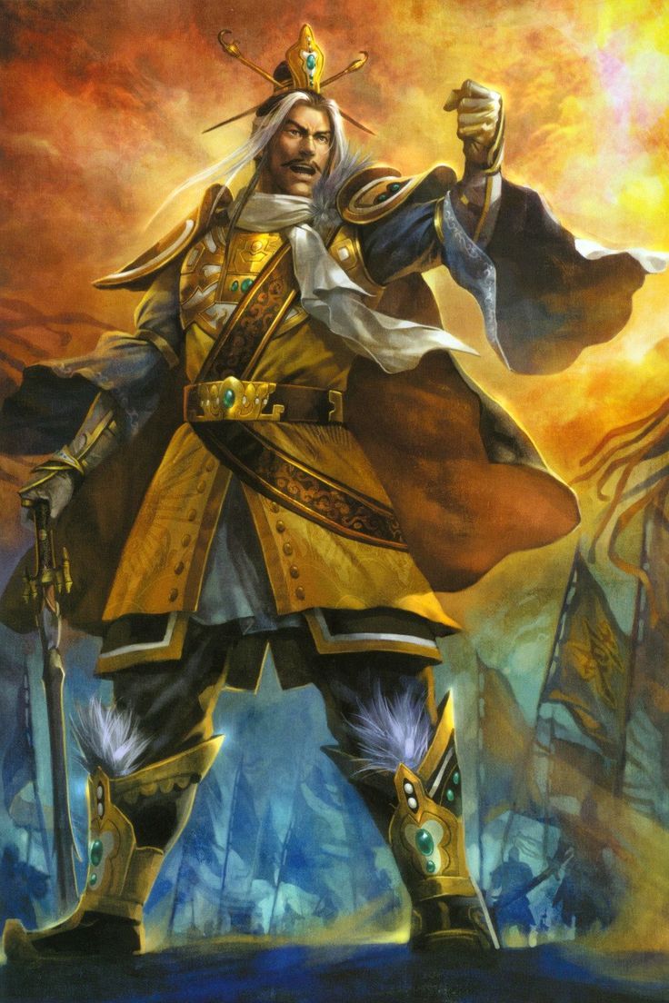 736x1104 Dynasty warriors artwork. Xiahou ba, Zhuge liang fan, Chinese warriors