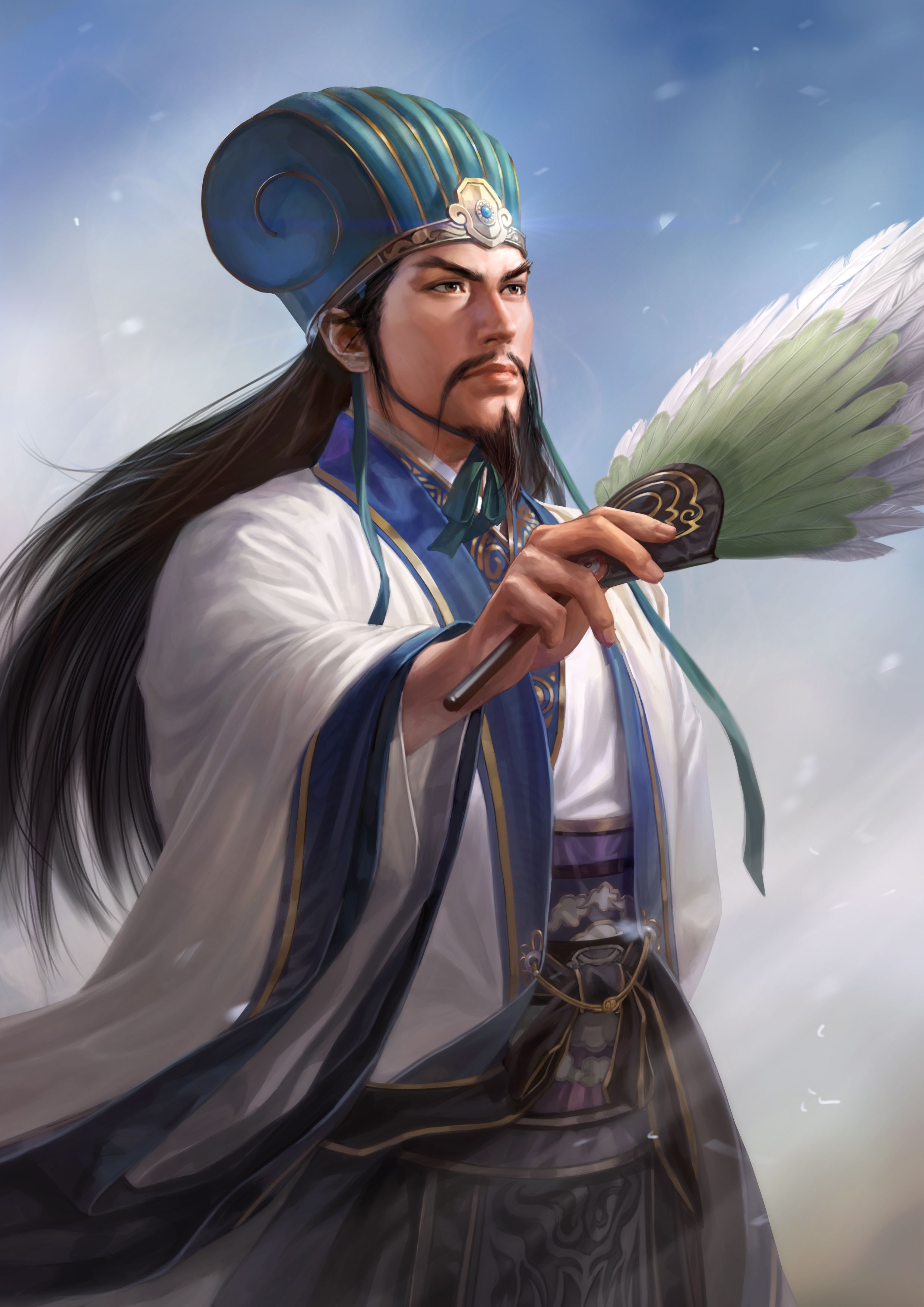 2480x3508 Zhuge Liang Warriors by Koei Tecmo Anime Image Board