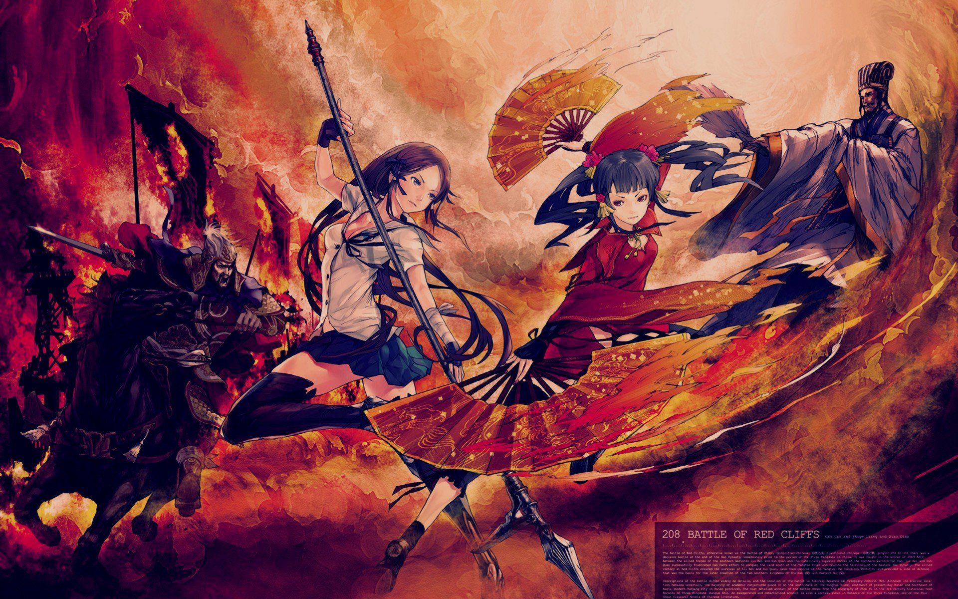 1920x1200 Romance of the Three Kingdoms, Da Qiao, Zhuge Liang, Cao Cao, Redjuice Wallpaper HD / Desktop and Mobile Background
