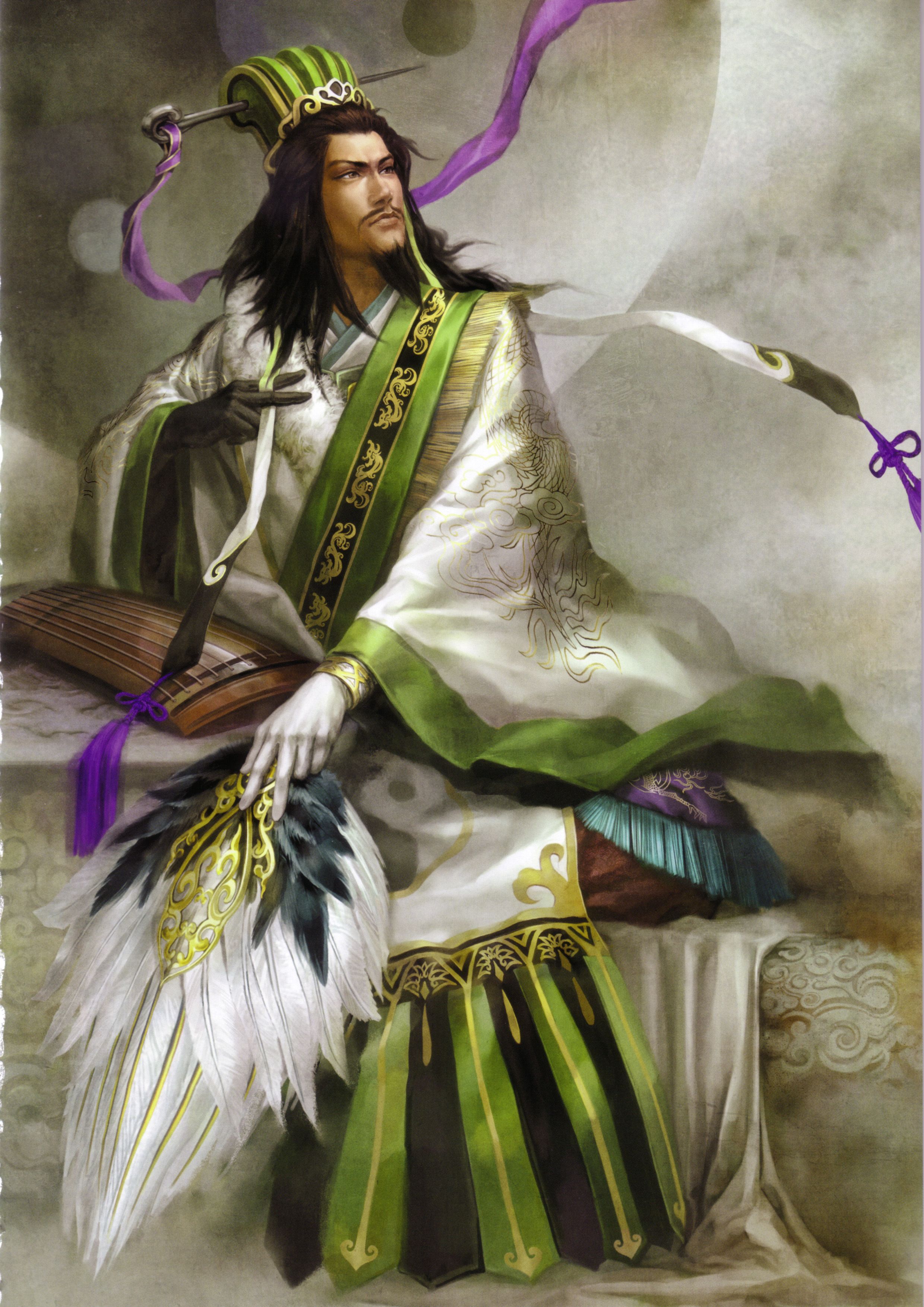 2480x3508 Zhuge Liang Warriors Anime Image Board