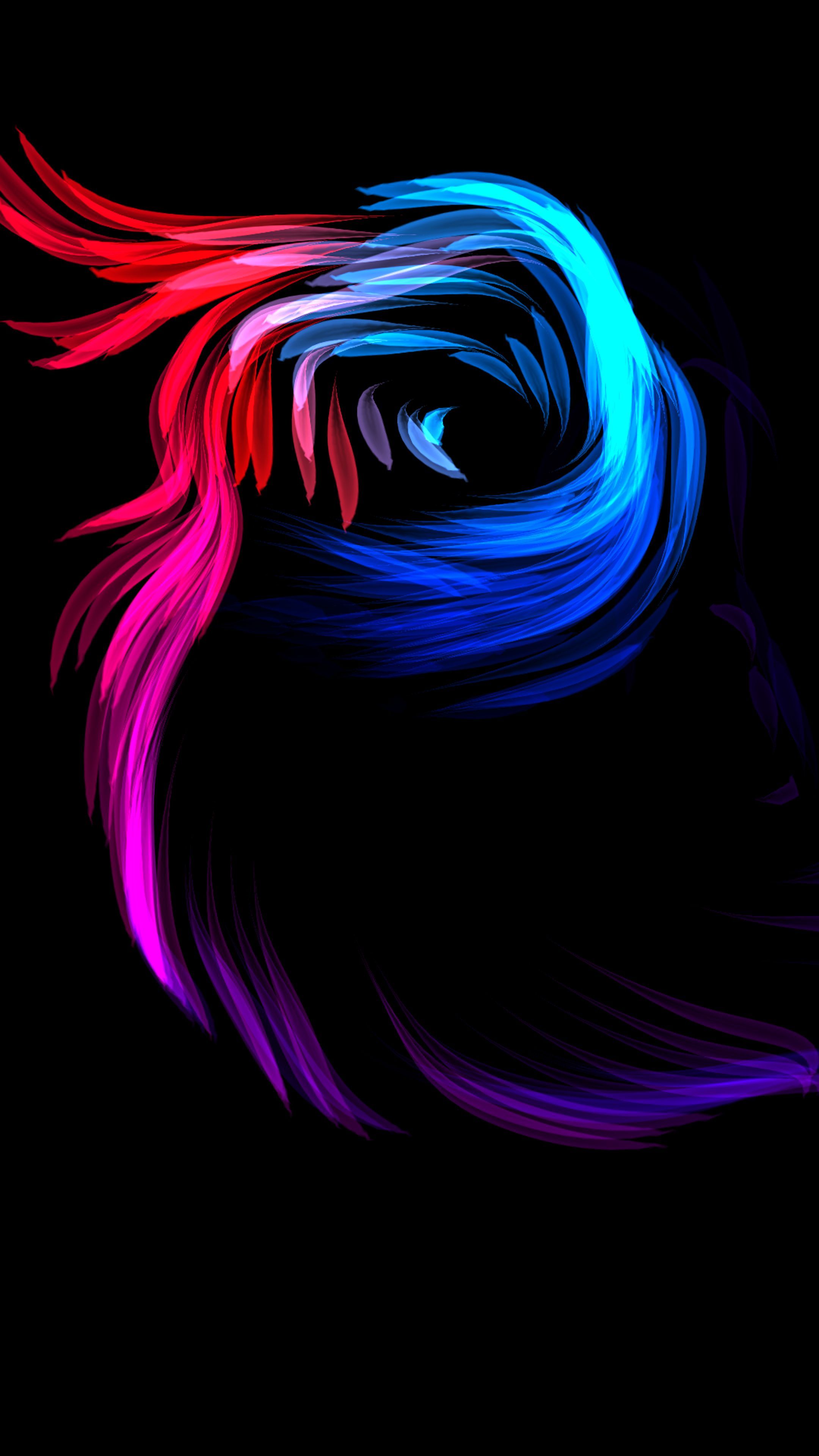 2160x3840 Amoled Light Wallpaper