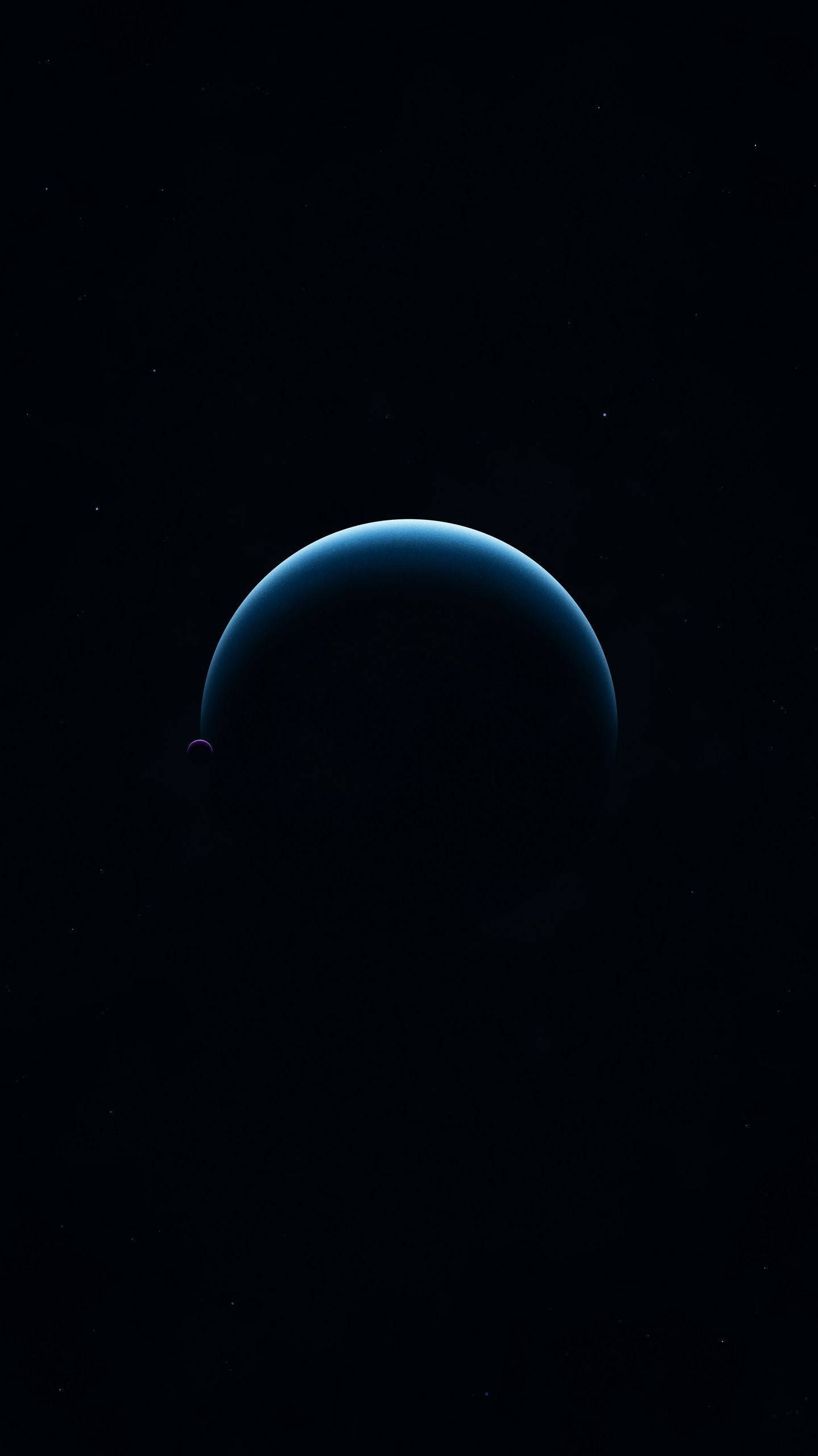 1440x2560 Download Celestial Amoled Eclipse Wallpaper
