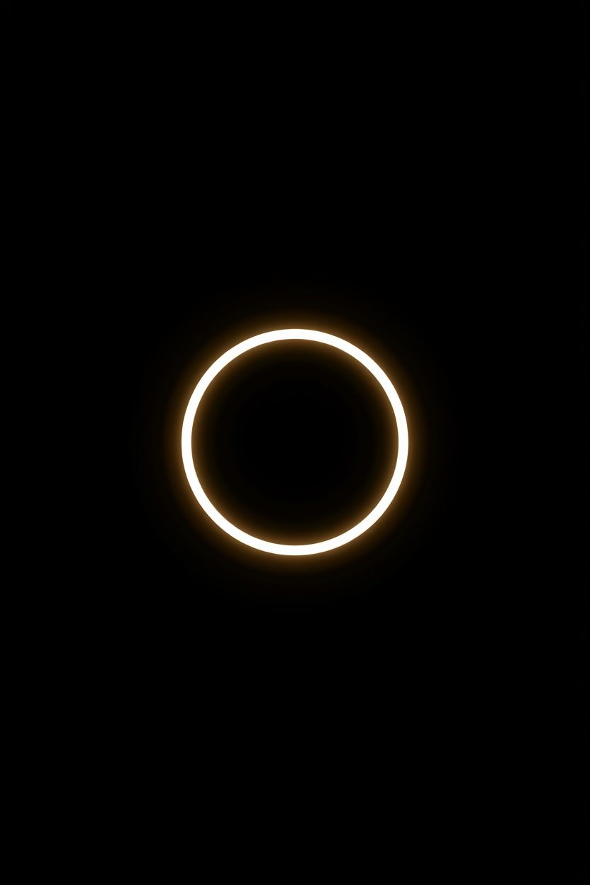832x1248 minimal black background single glowing neon