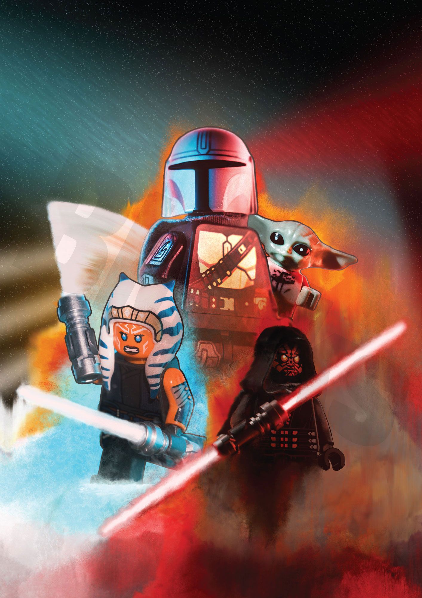 1413x2000 LEGO Star Wars Art Prints & Posters