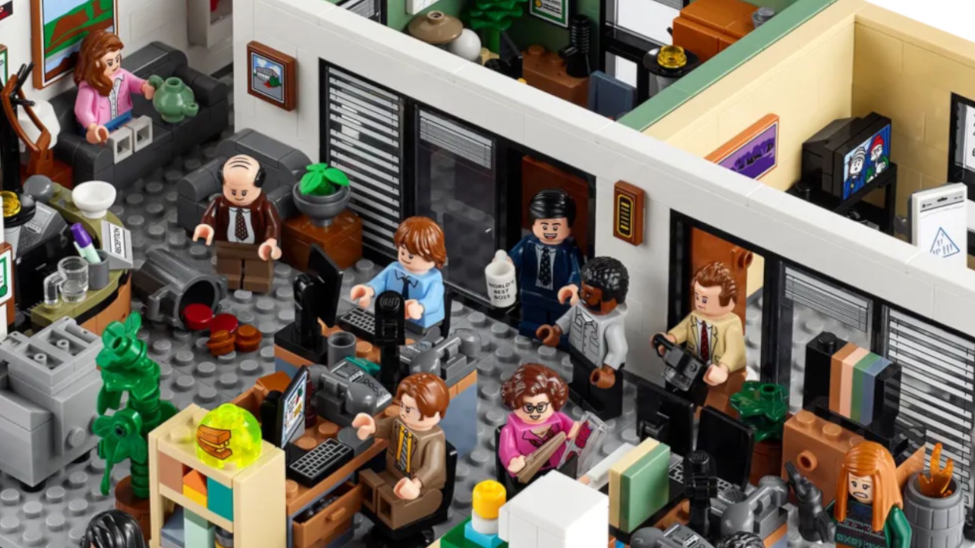 1920x1080 A new Lego set based on The Office has every reference you could imagine