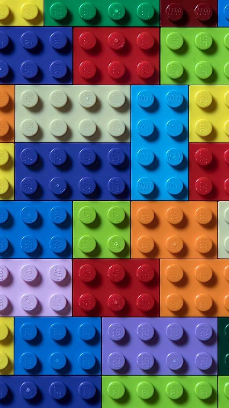 800x1423 Lego, Red LEGO, HD phone wallpaper