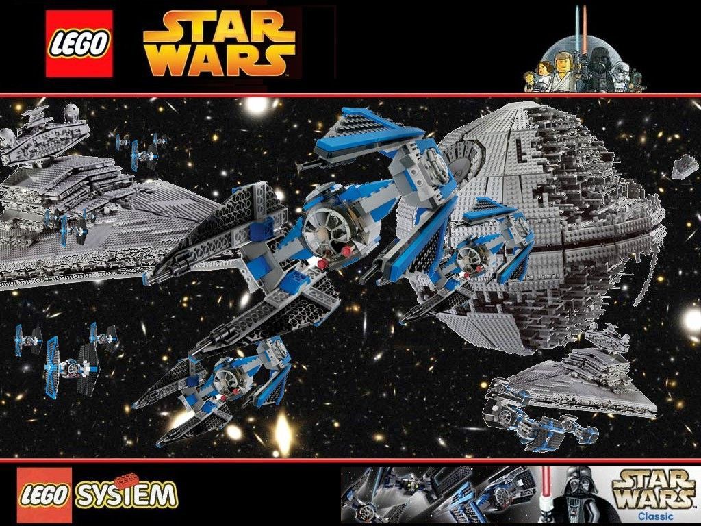 1024x768 Lego Star Wars Sets Wallpaper