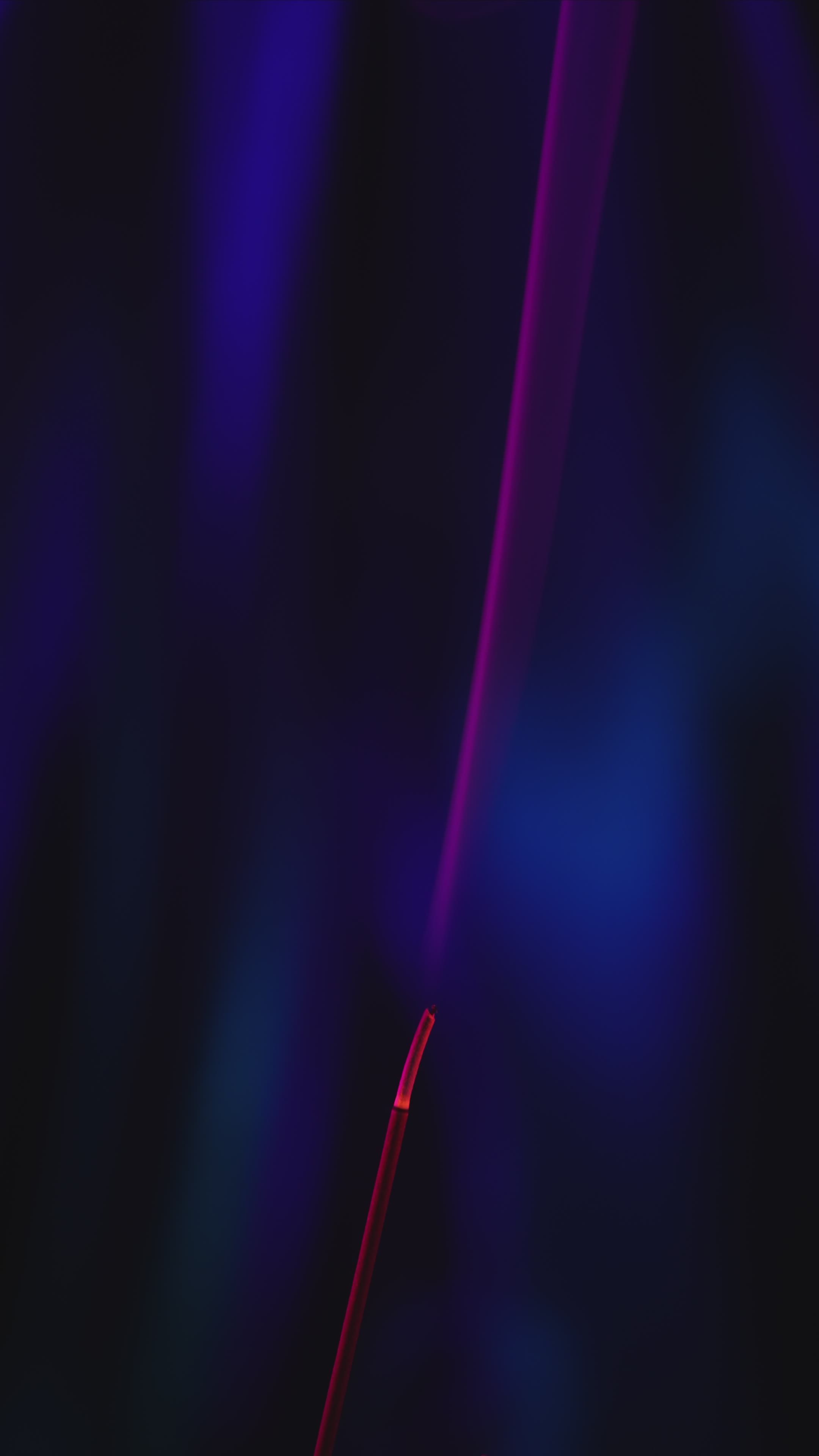 2160x3840 Ethereal Incense Smoke in Abstract Colors