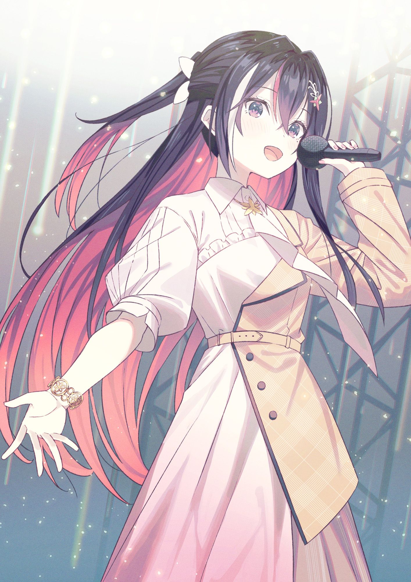 1414x2000 AZKi Channel Wallpaper by Cover Ltd. Anime Image Board