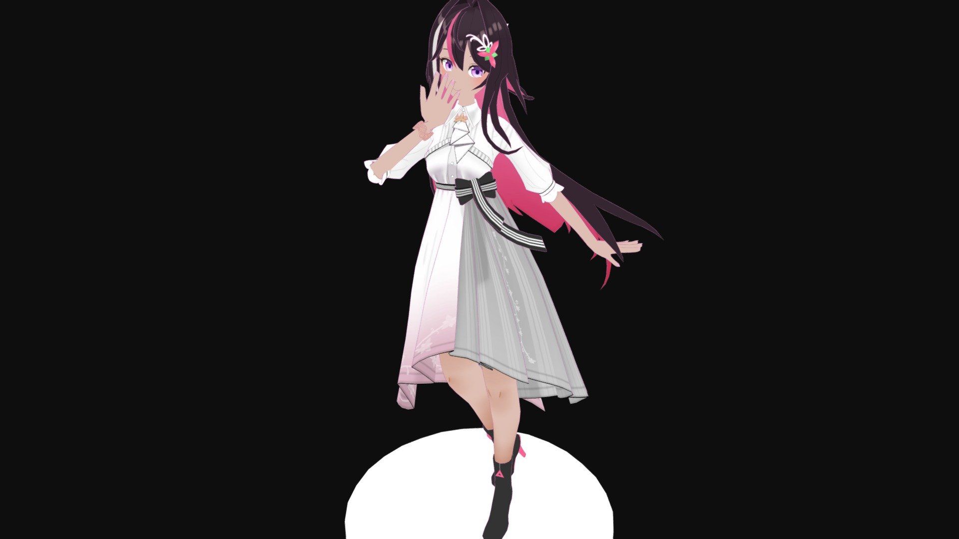 1920x1080 Hololive Free 3D model by R4ven [ff120ff]
