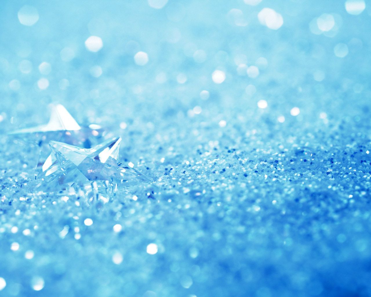 1280x1024 Sky Blue Glitter Wallpaper