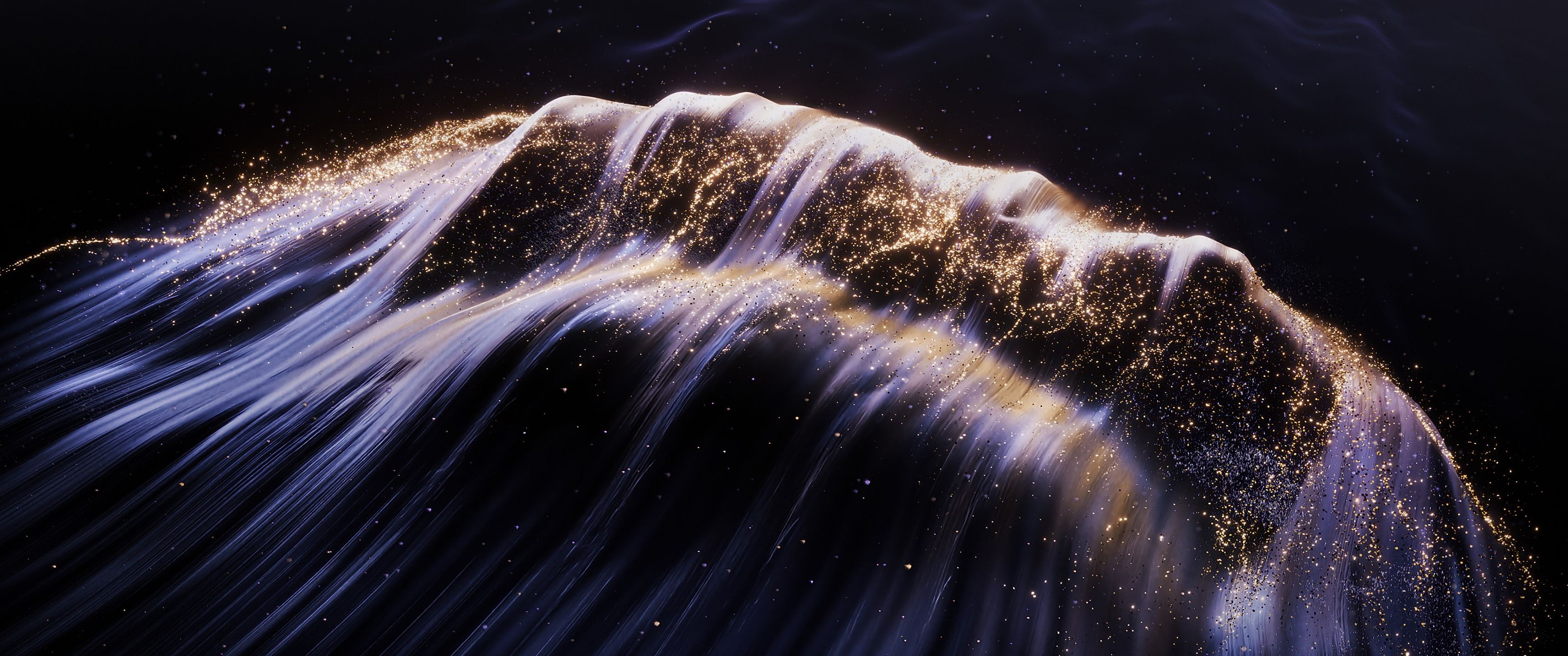 3440x1440 Glitter Wallpaper 4K, Particles, Texture