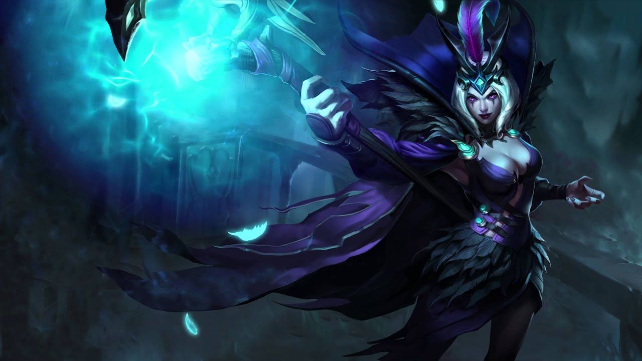 1280x720 Ravenborn Leblanc Animated Wallpaper [League of Legends]