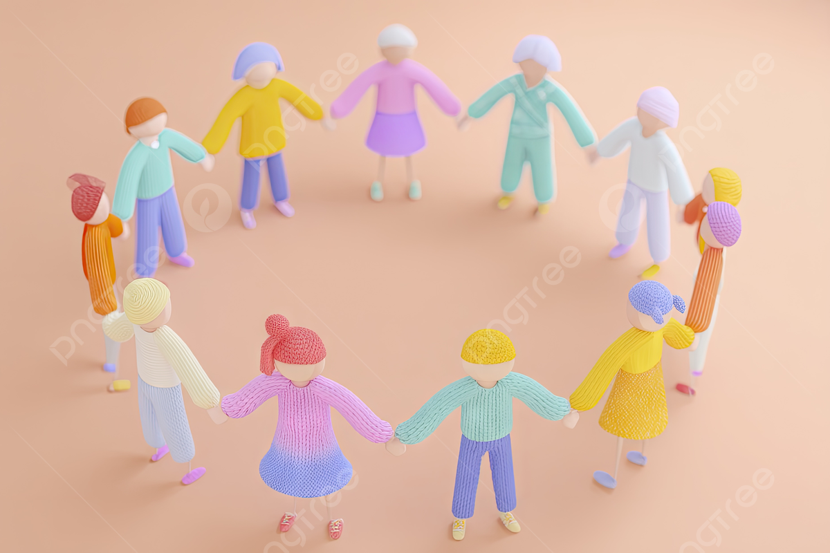 1200x800 Cartoon Of People Holding Hands In A Circle, Cartoon, People, Holding Background Image And Wallpaper for Free Download