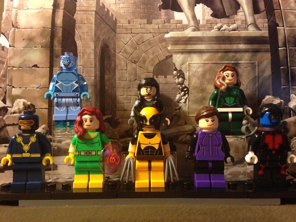 1024x768 The X Men. Introducing My New Album LEGO X Men. Left To R