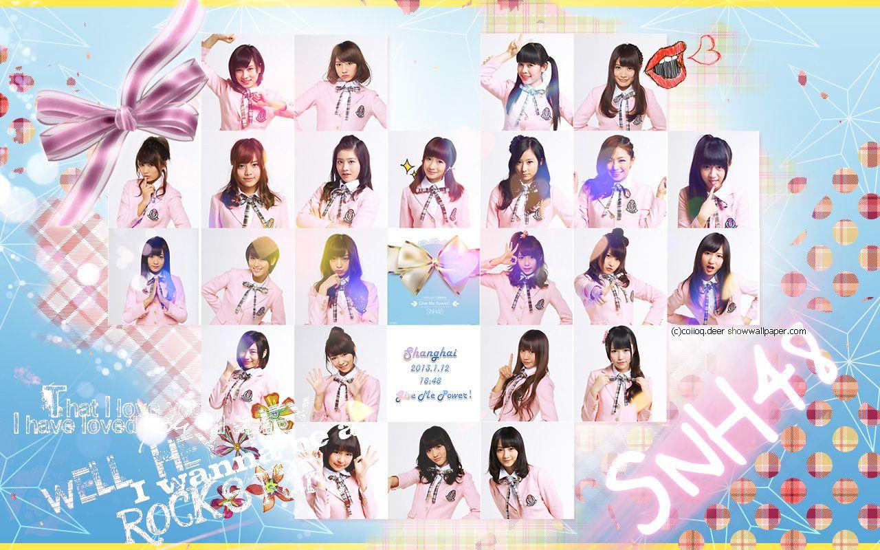 1280x800 SNH48 Wallpaper